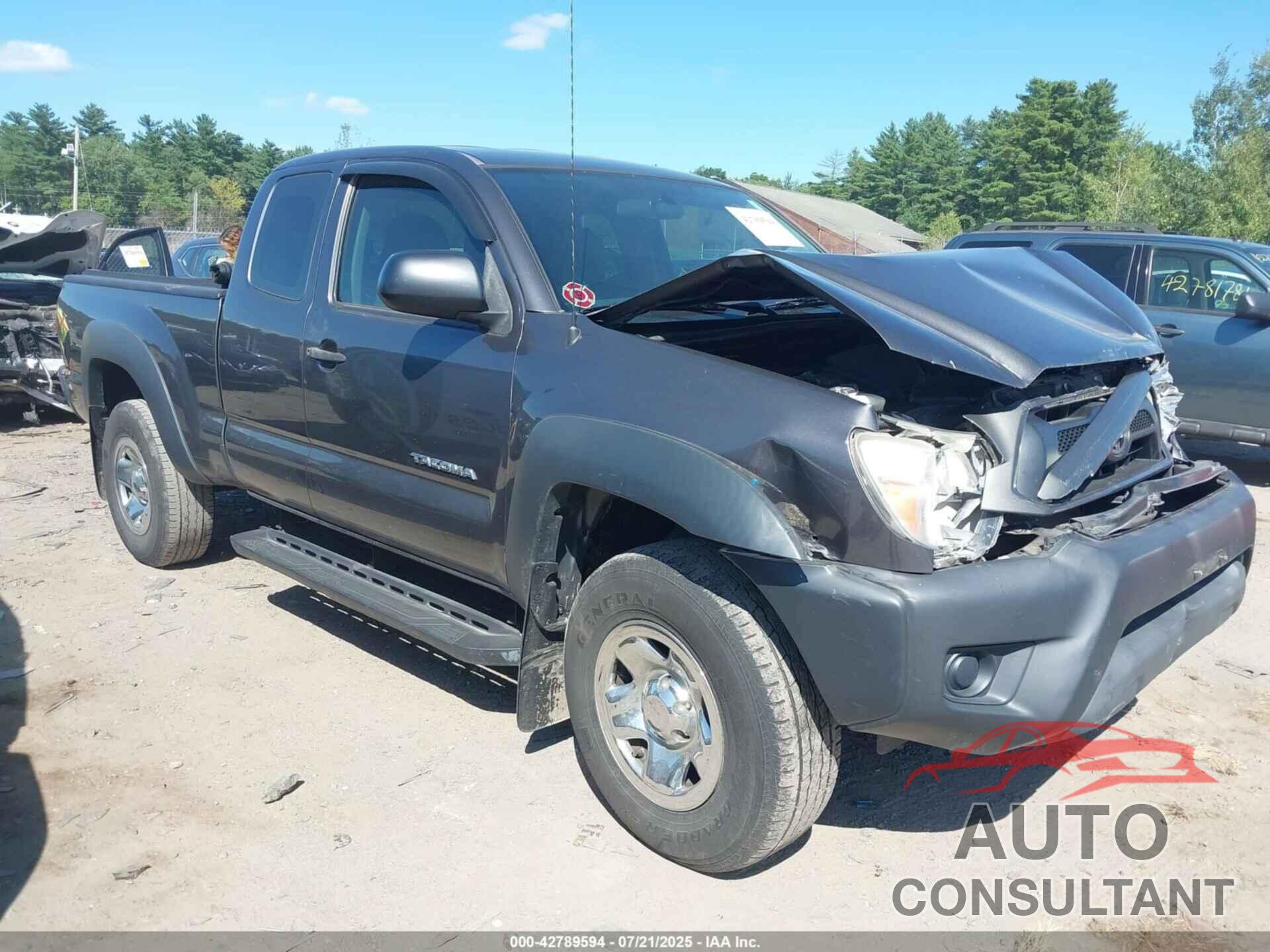 TOYOTA TACOMA 2012 - 5TFUX4EN5CX011497