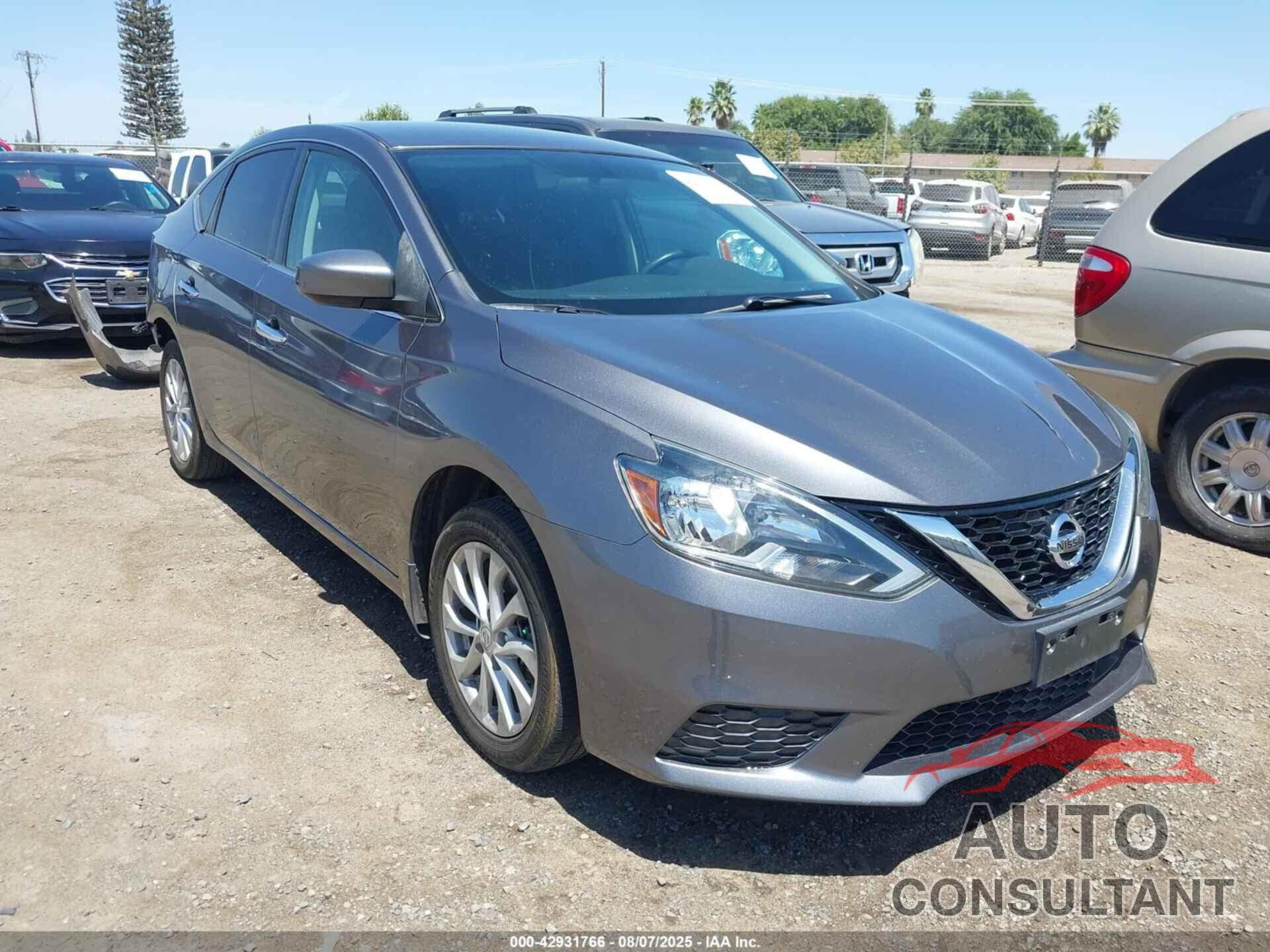 NISSAN SENTRA 2019 - 3N1AB7AP8KY404548