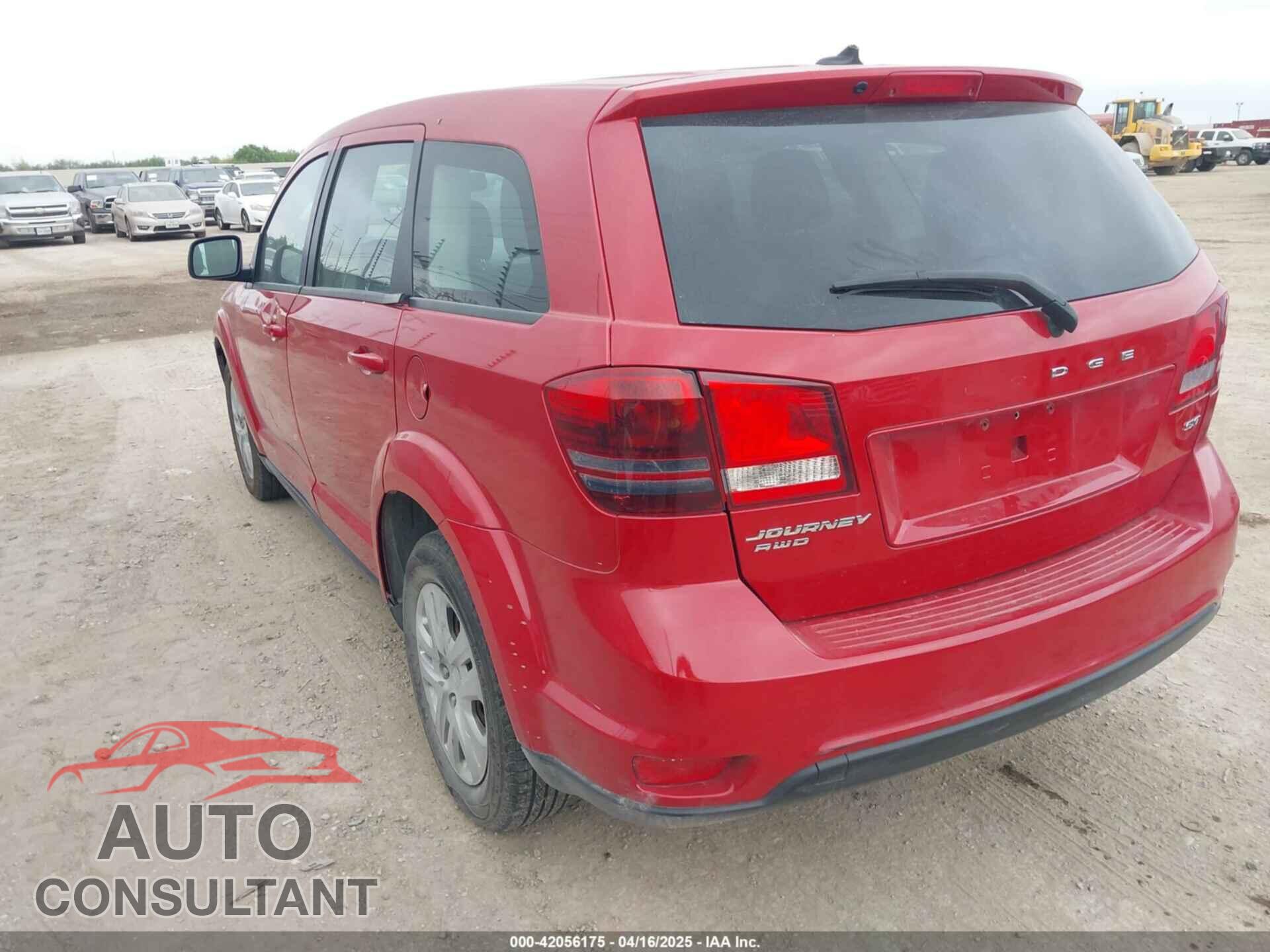 DODGE JOURNEY 2014 - 3C4PDCAB2ET268532