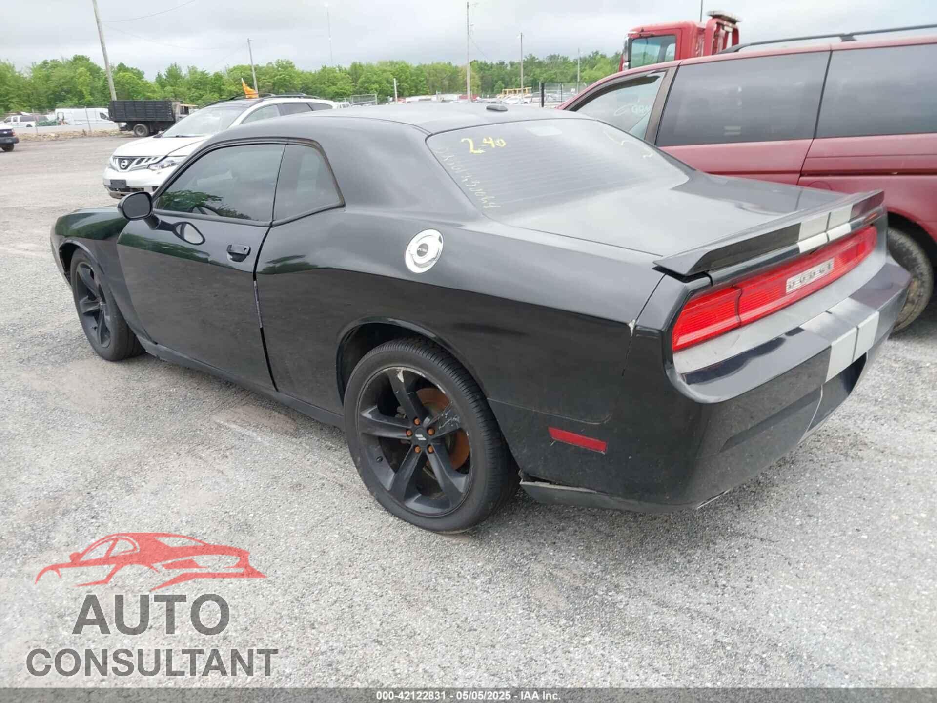 DODGE CHALLENGER 2012 - 2C3CDYAG1CH728359