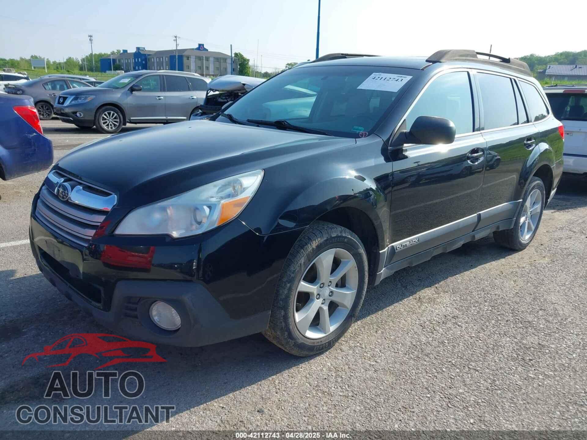 SUBARU OUTBACK 2014 - 4S4BRCDC9E3307592