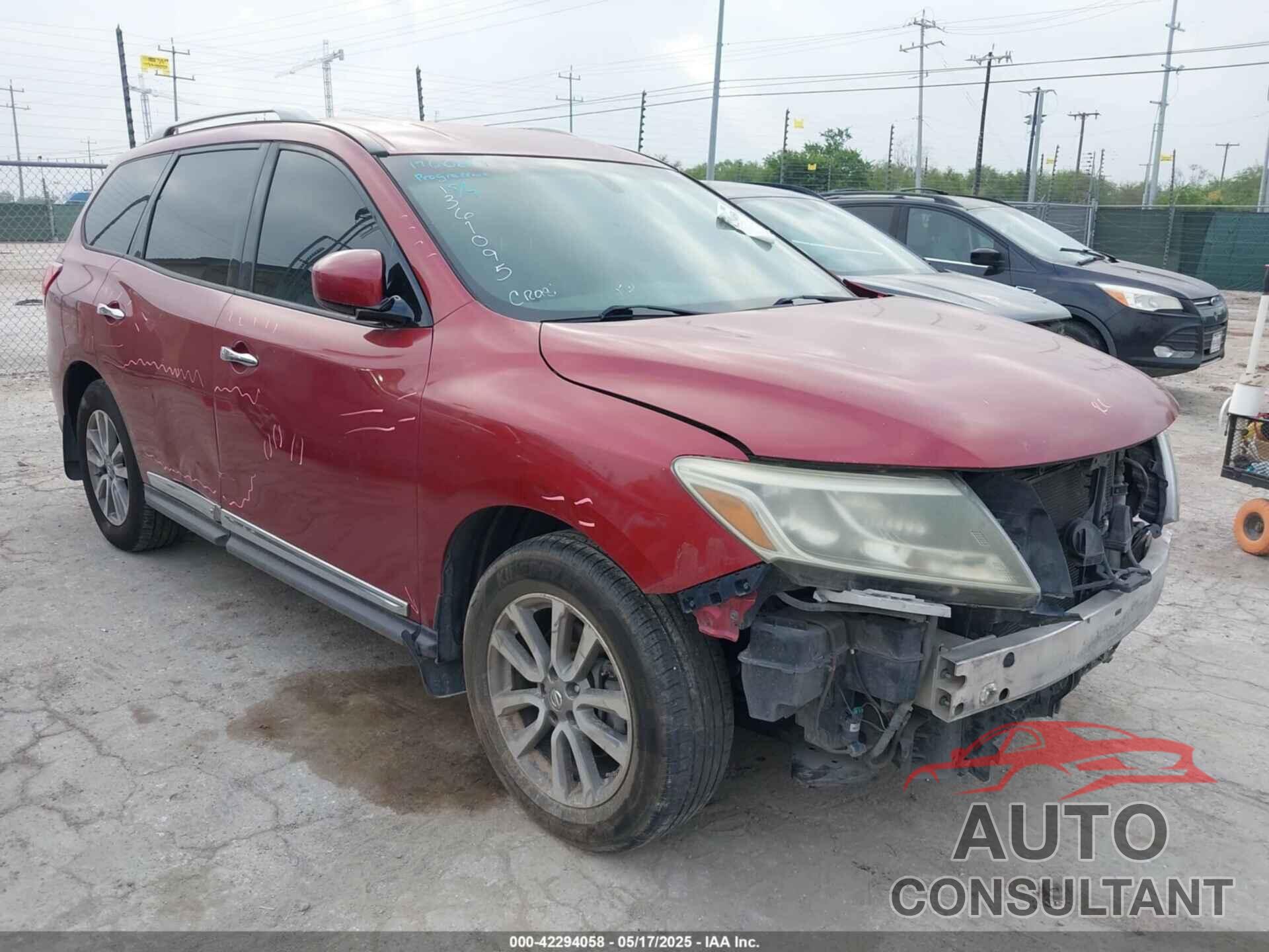 NISSAN PATHFINDER 2015 - 5N1AR2MN5FC612886