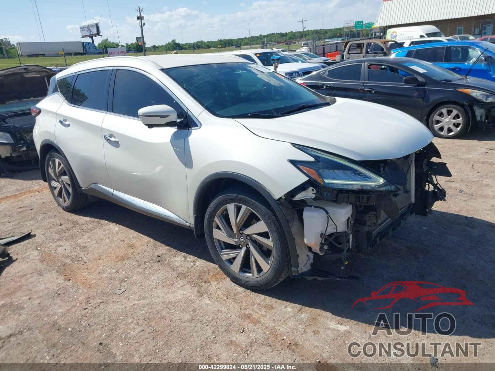 NISSAN MURANO 2019 - 5N1AZ2MS3KN126503
