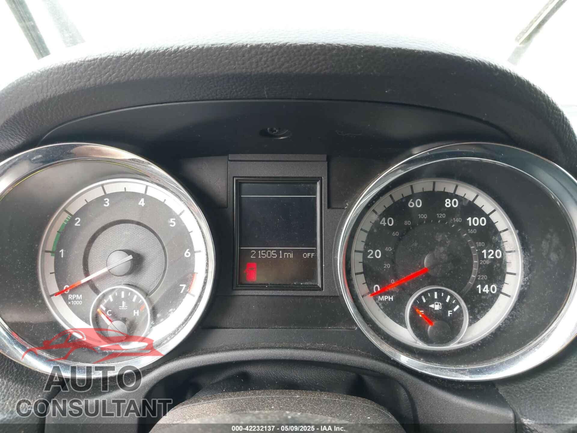 DODGE DURANGO 2012 - 1C4RDHDG1CC144421