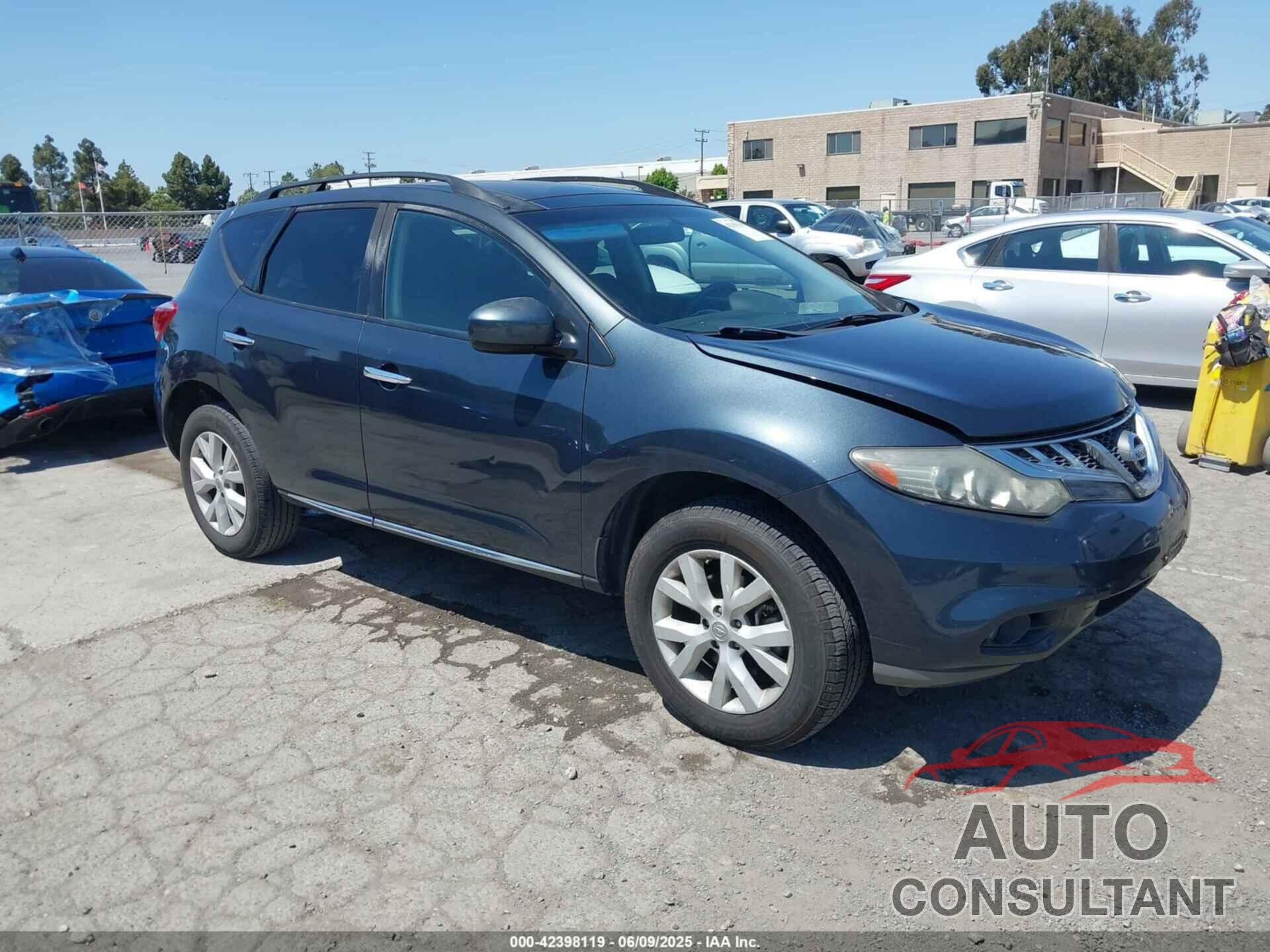 NISSAN MURANO 2011 - JN8AZ1MU0BW053105