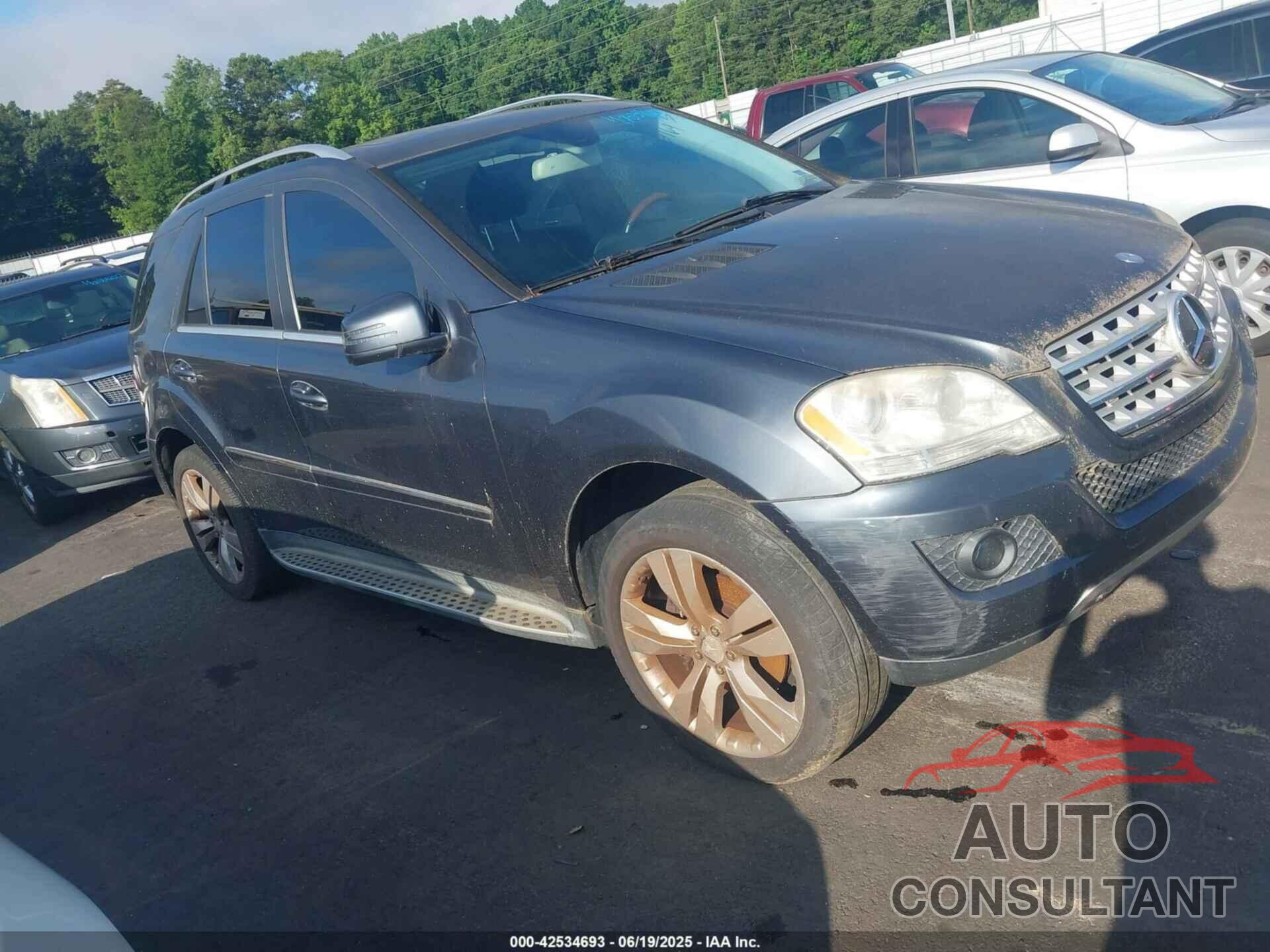 MERCEDES-BENZ ML 350 2011 - 4JGBB8GBXBA663352