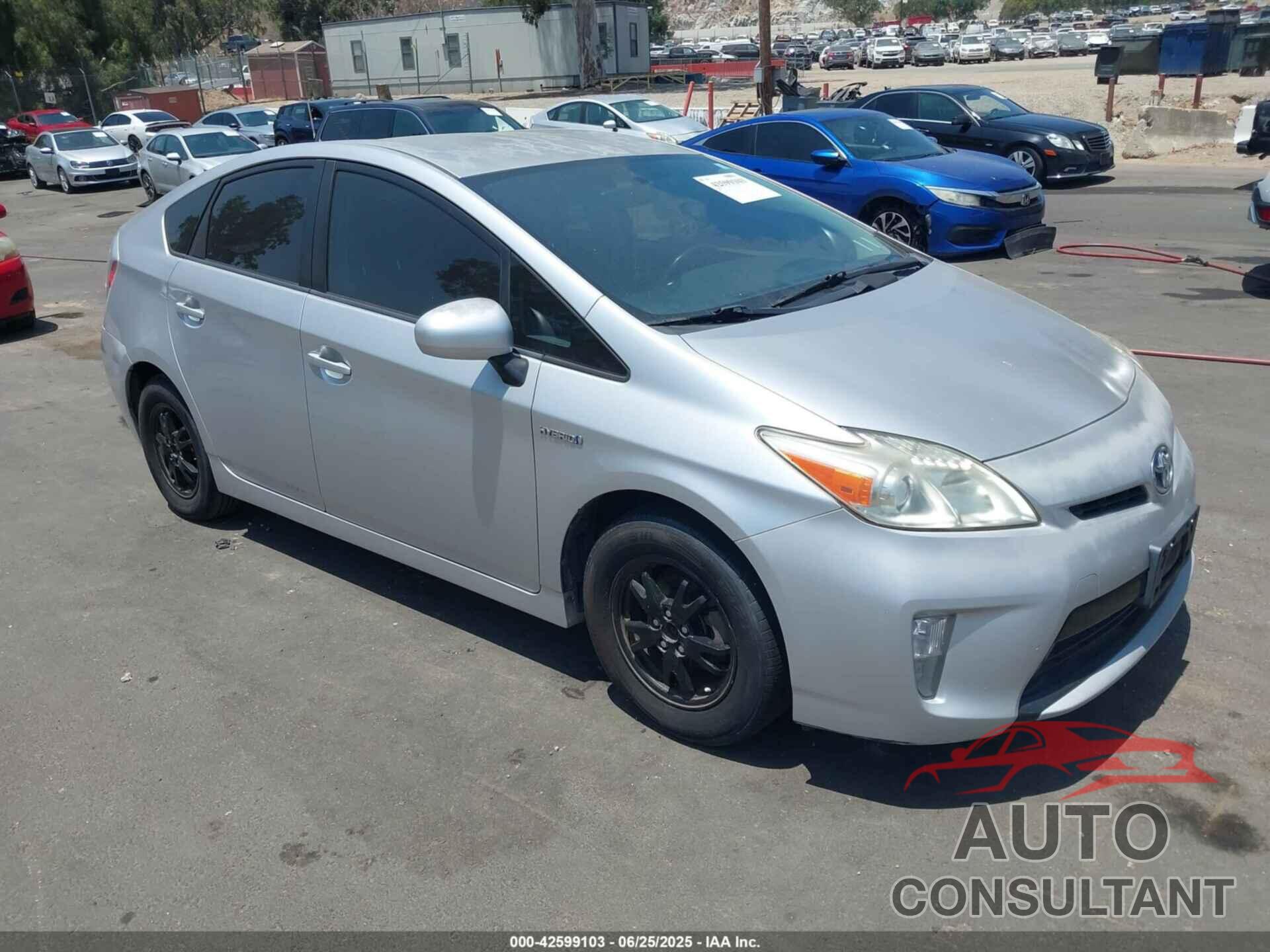 TOYOTA PRIUS 2013 - JTDKN3DU0D0342790