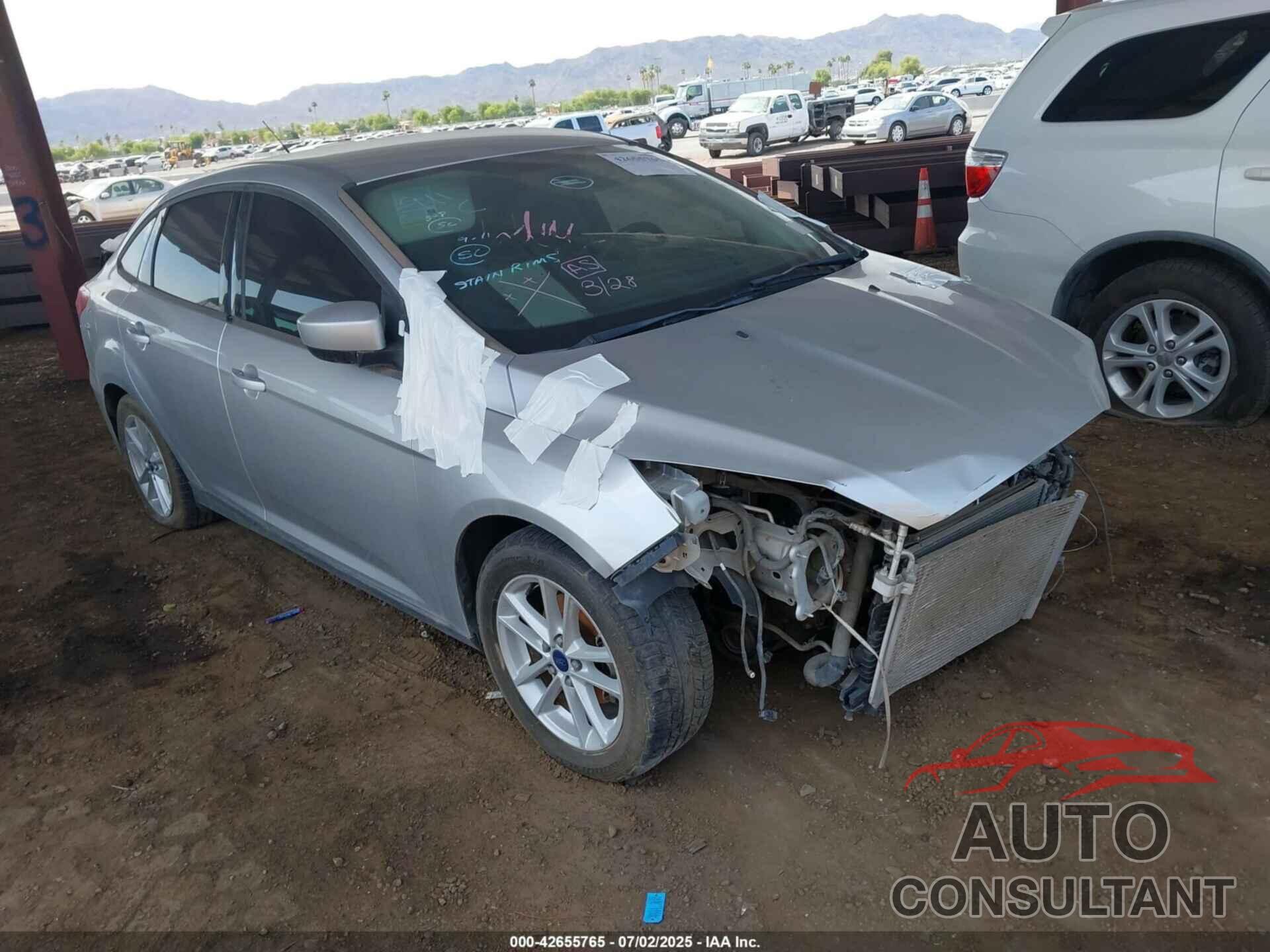 FORD FOCUS 2018 - 1FADP3F25JL229206