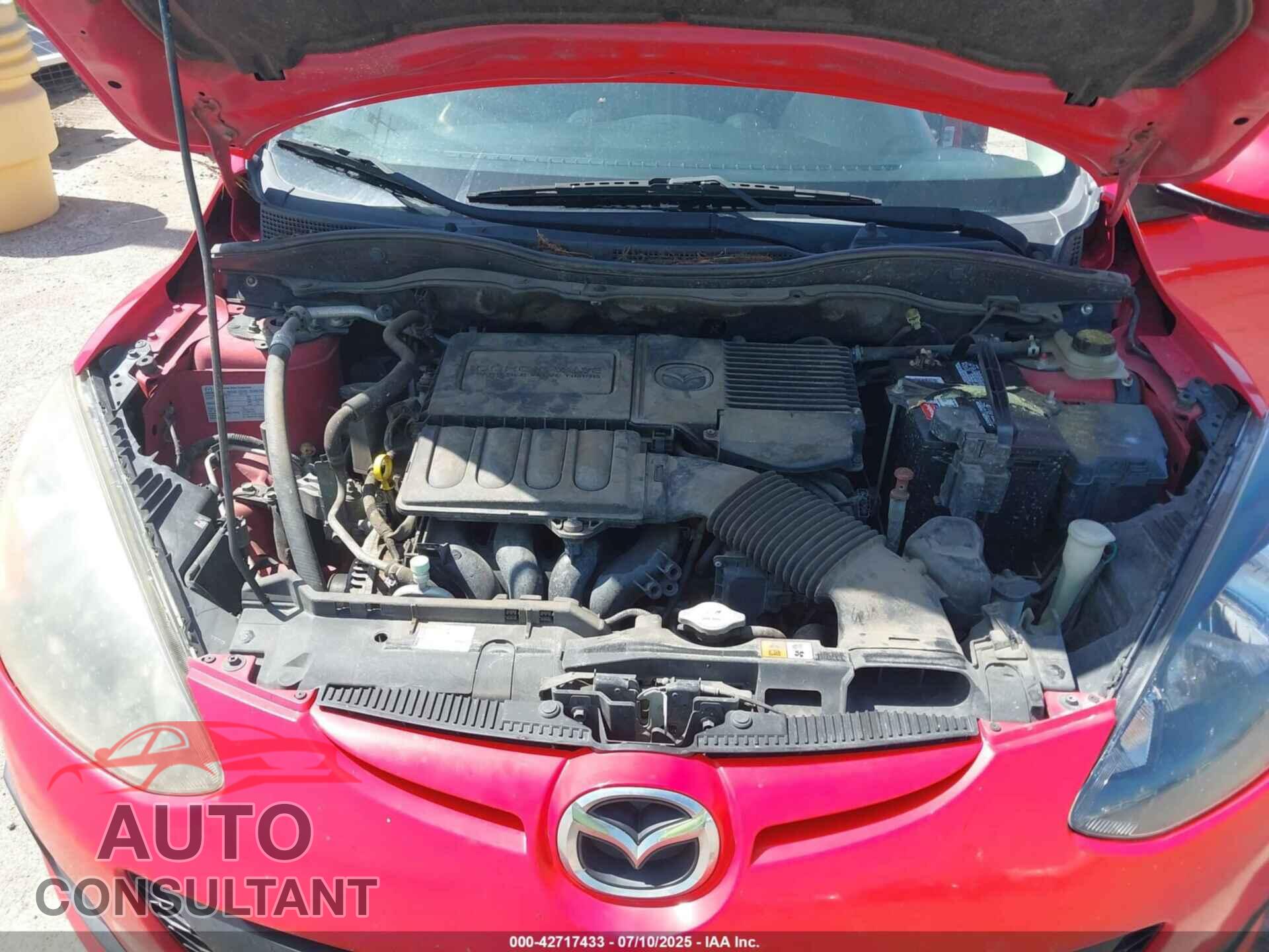 MAZDA MAZDA2 2013 - JM1DE1KY4D0170847