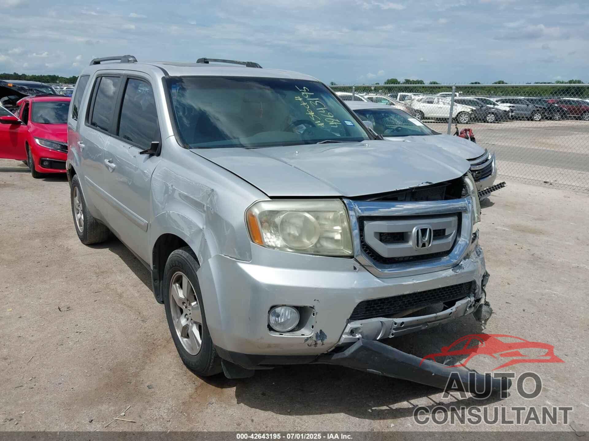 HONDA PILOT 2009 - 5FNYF38549B017451