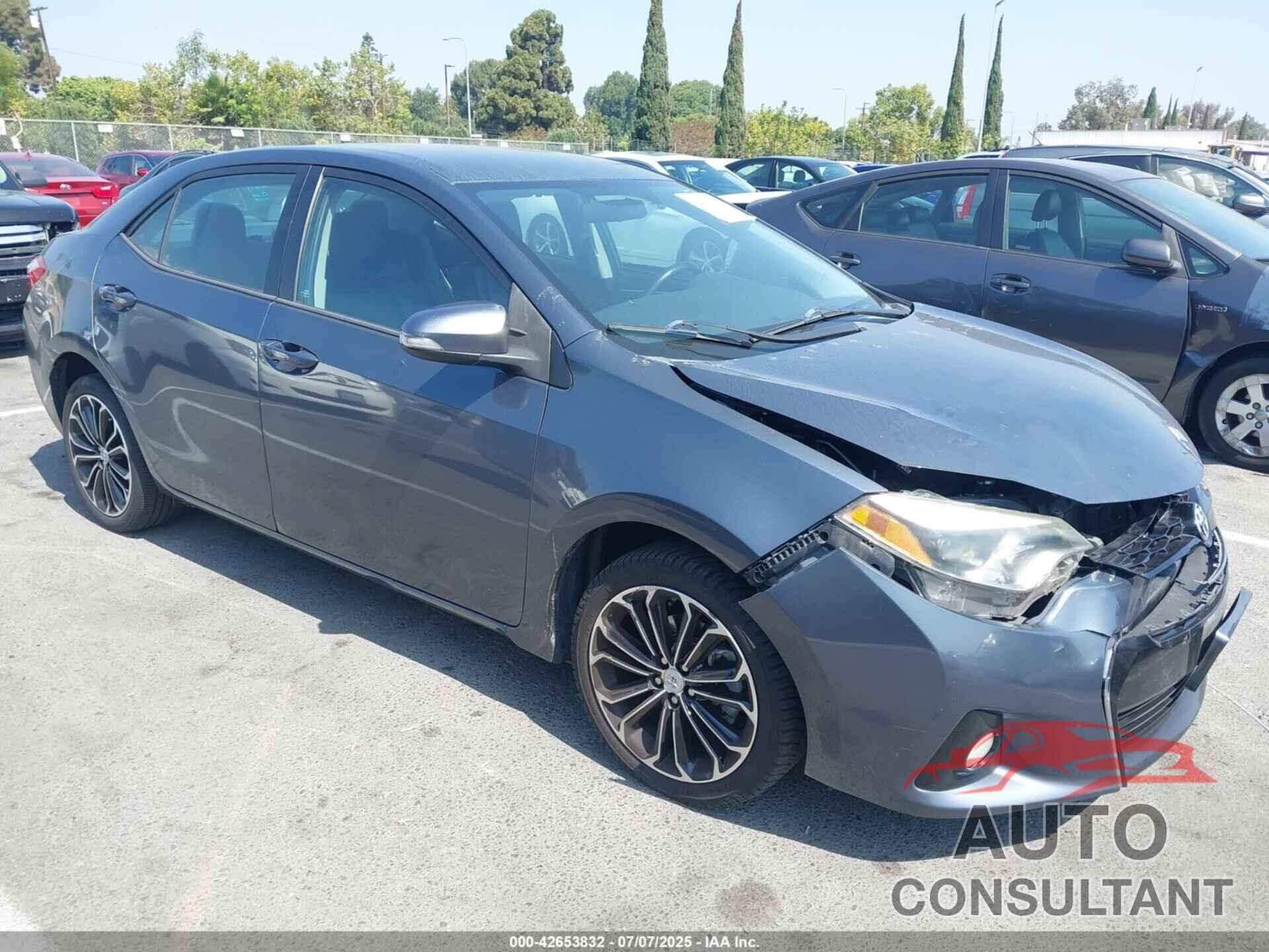 TOYOTA COROLLA 2016 - 5YFBURHE7GP545517