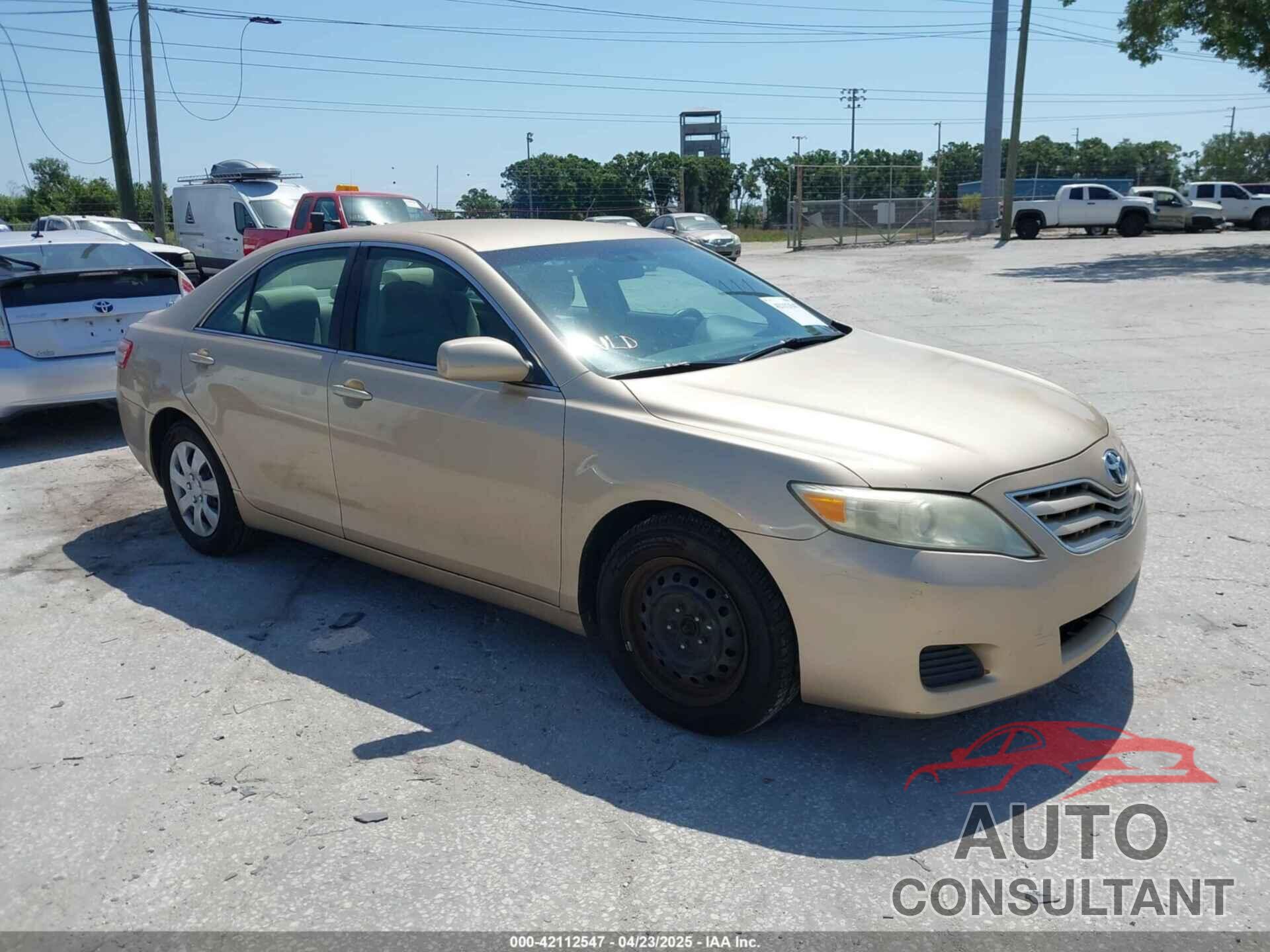 TOYOTA CAMRY 2010 - 4T1BF3EKXAU007191