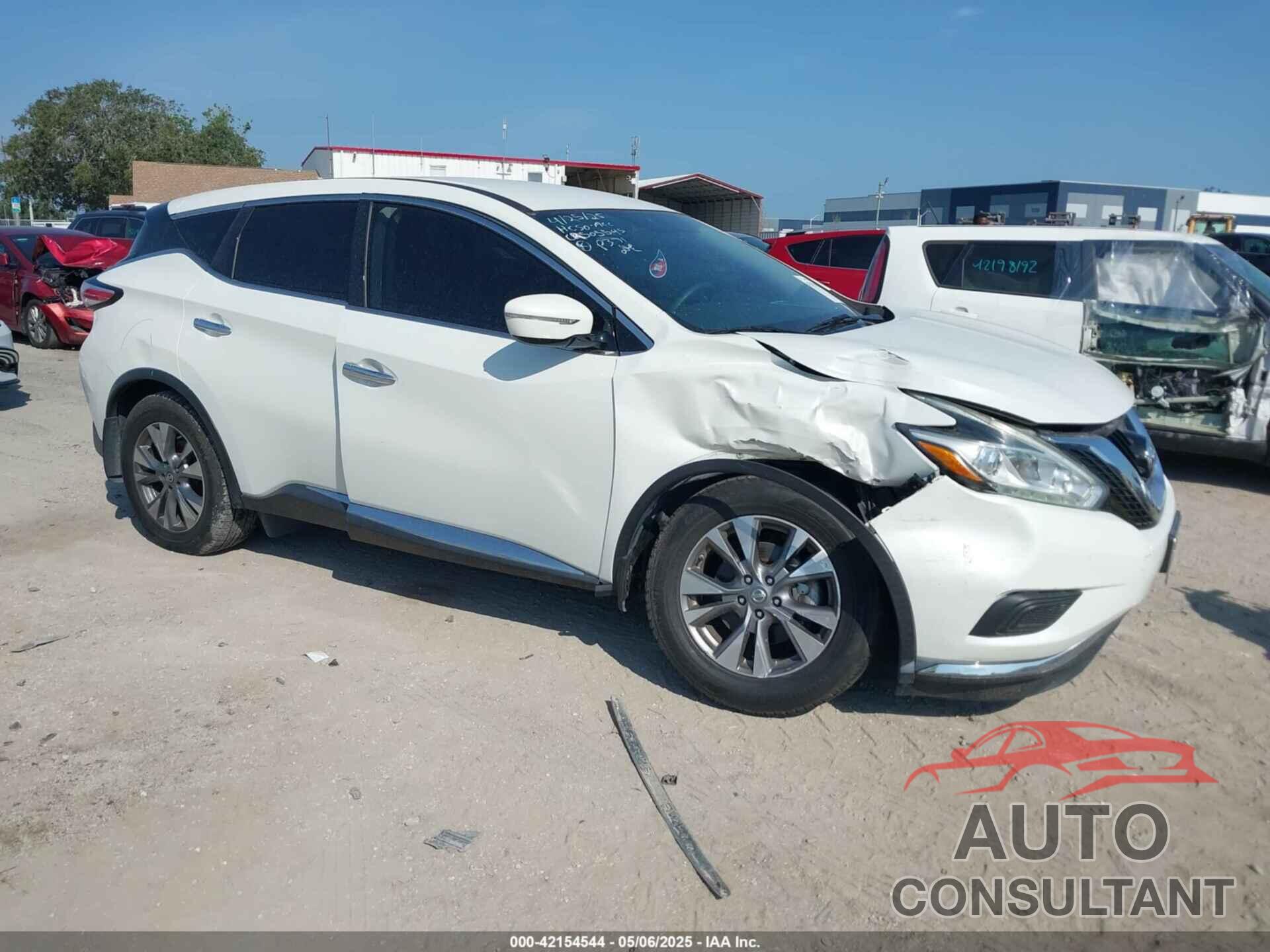 NISSAN MURANO 2015 - 5N1AZ2MH6FN271481