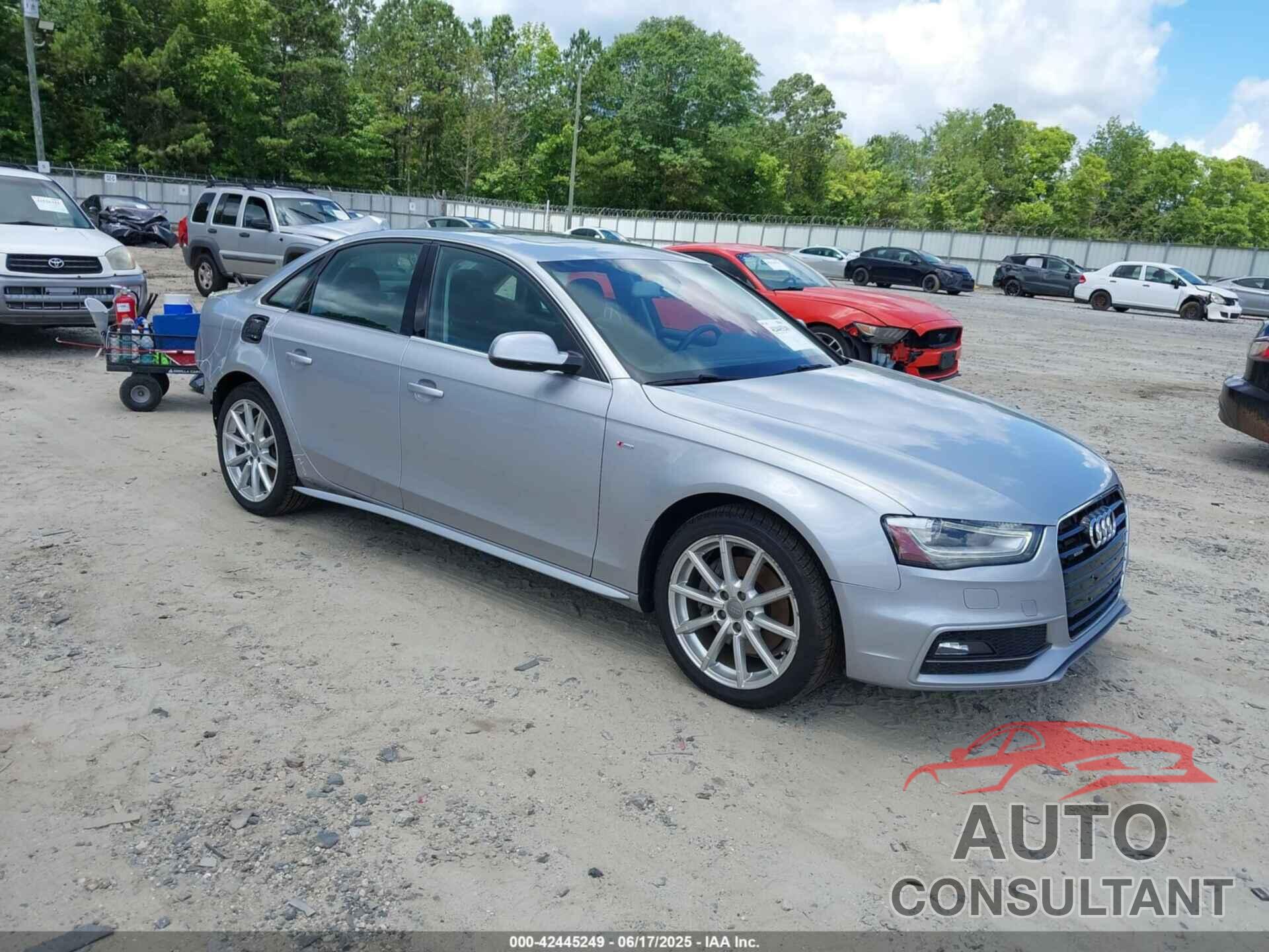 AUDI A4 2015 - WAUBFAFLXFA083712