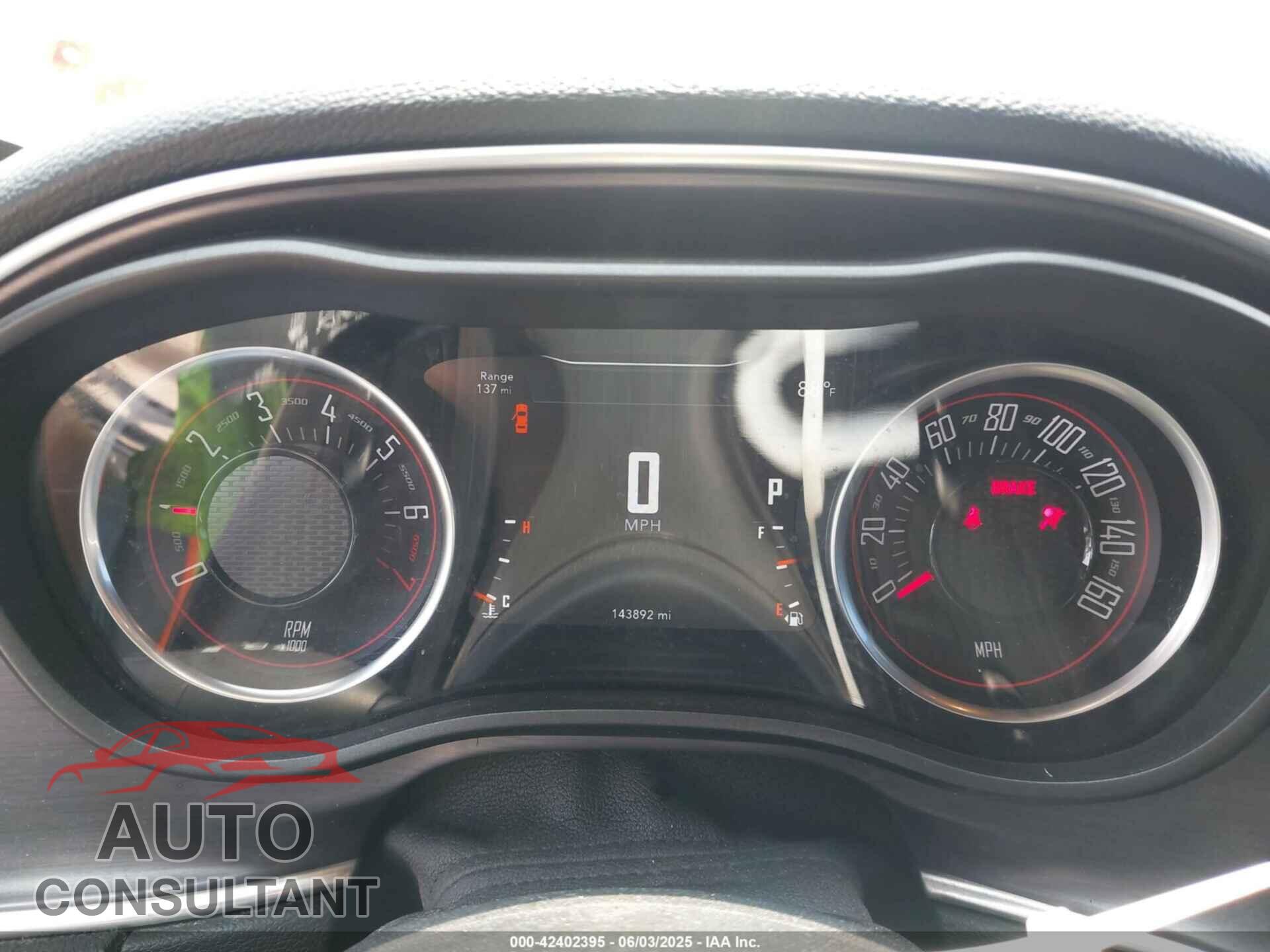 DODGE CHALLENGER 2017 - 2C3CDZAG3HH548927