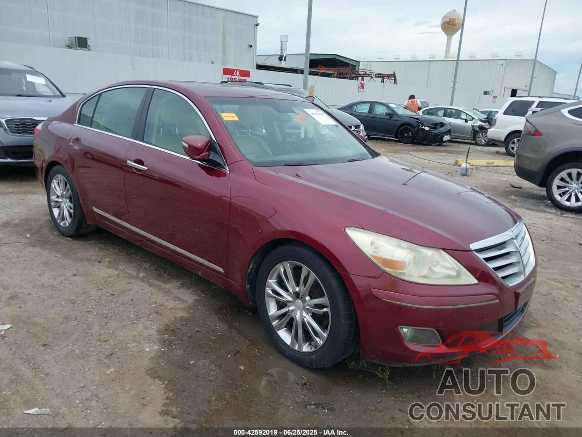 HYUNDAI GENESIS 2010 - KMHGC4DF8AU106522