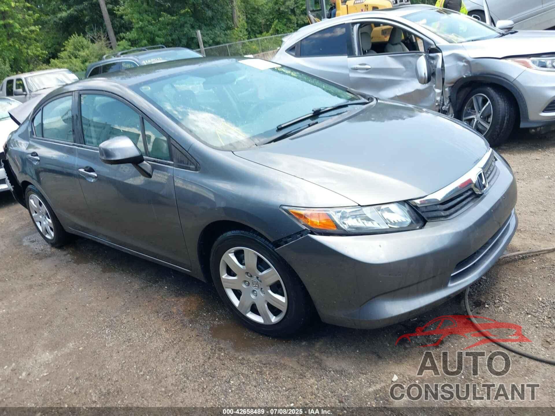 HONDA CIVIC 2012 - 19XFB2F57CE346965