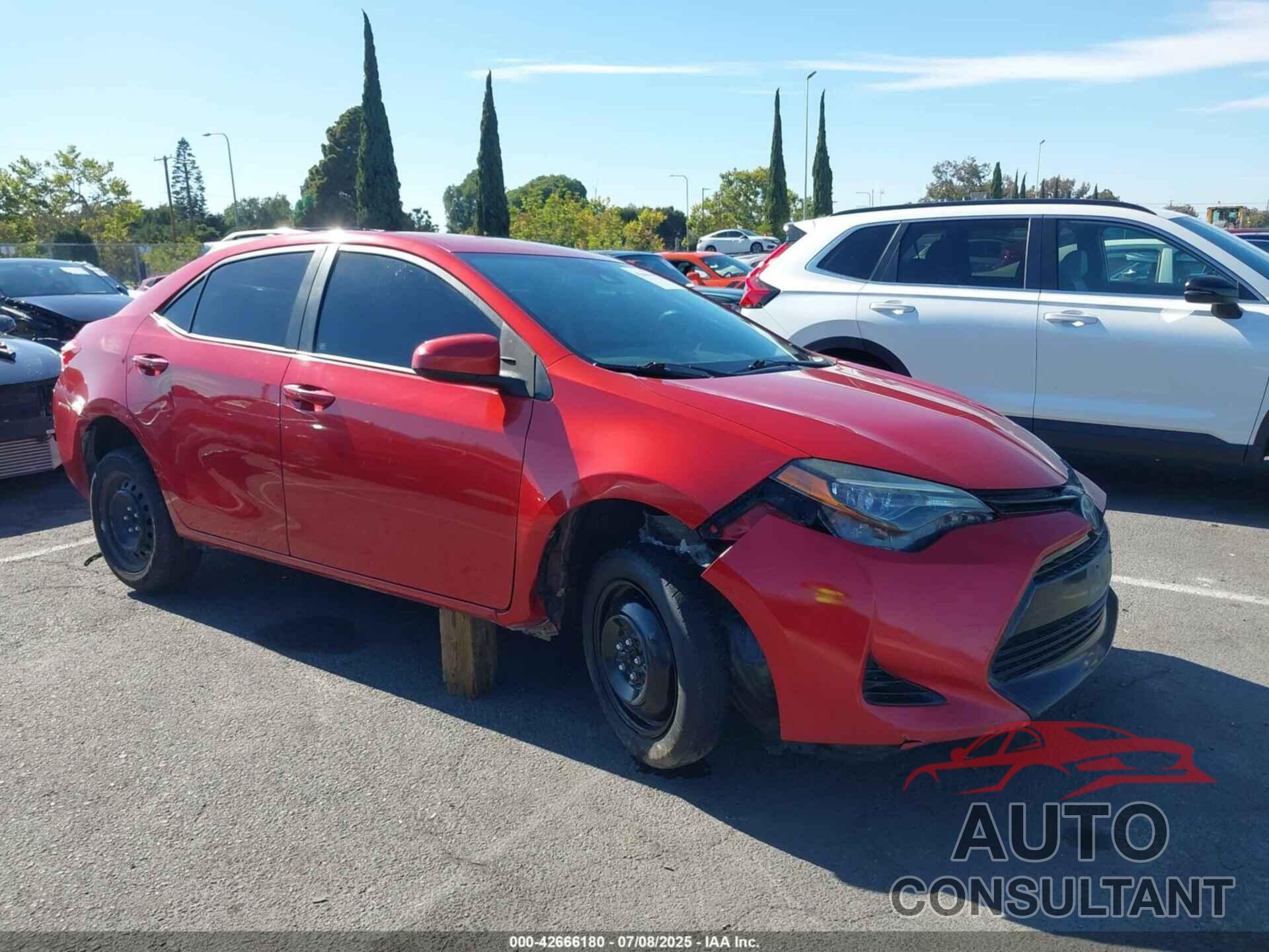 TOYOTA COROLLA 2017 - 5YFBURHE9HP672061