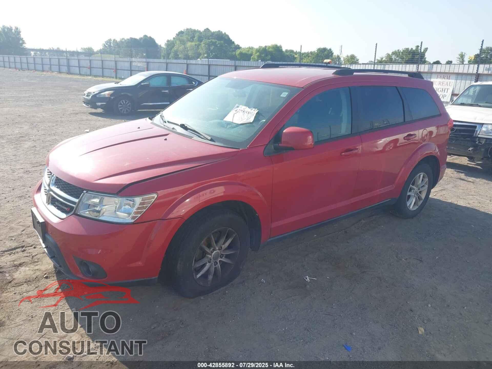 DODGE JOURNEY 2015 - 3C4PDCBG4FT742377
