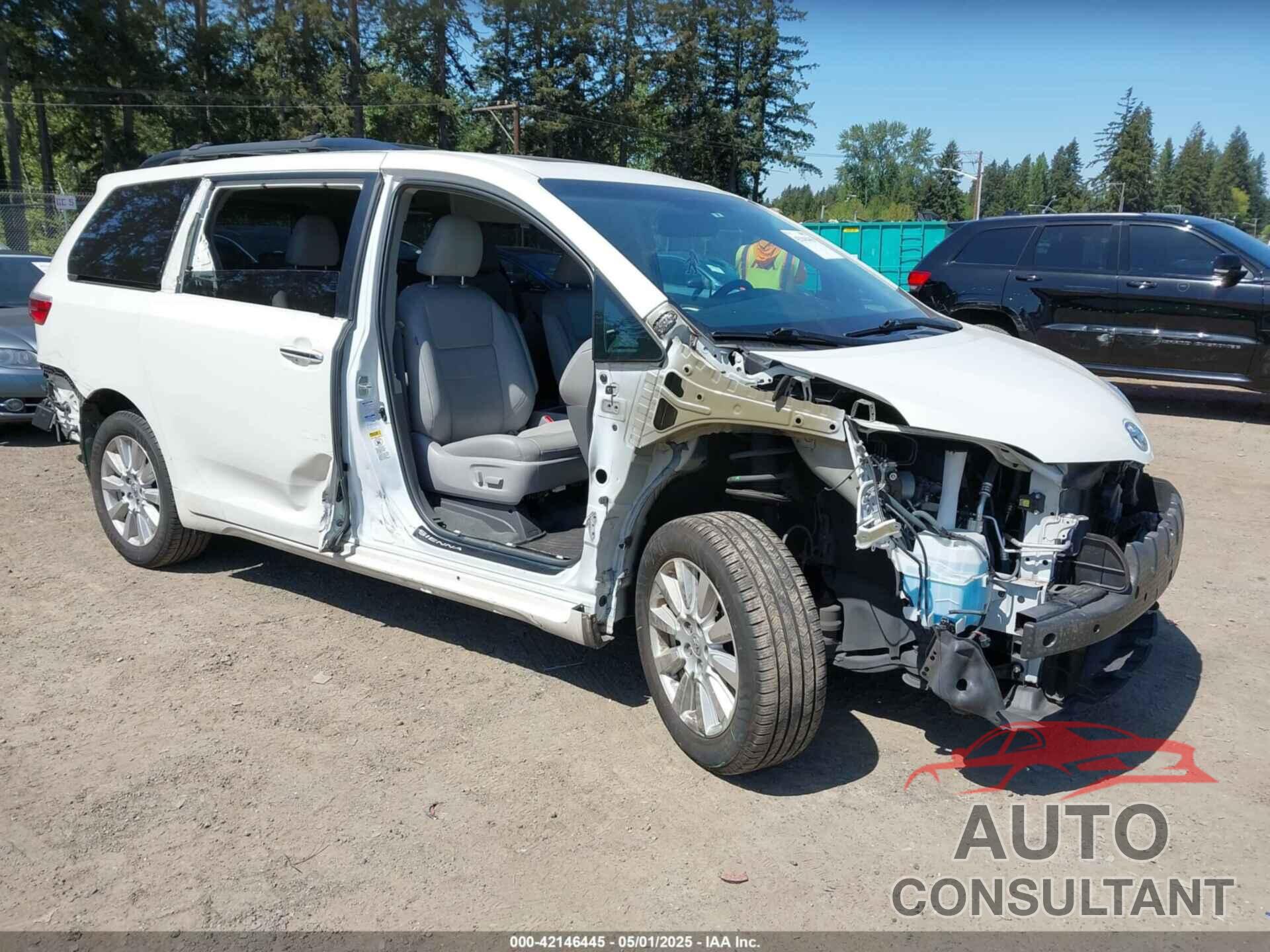 TOYOTA SIENNA 2017 - 5TDDZ3DC8HS169754