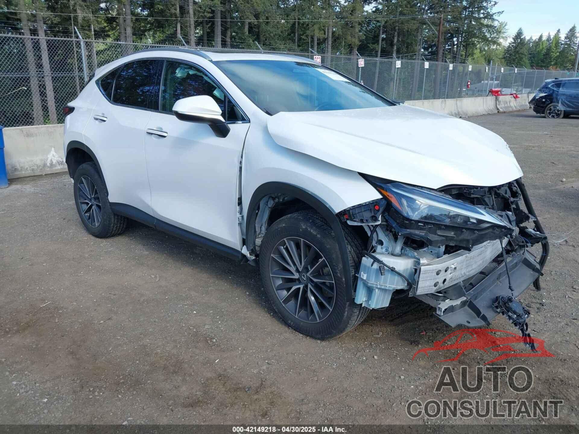 LEXUS NX 350 2022 - 2T2AGCEZ8NC004511