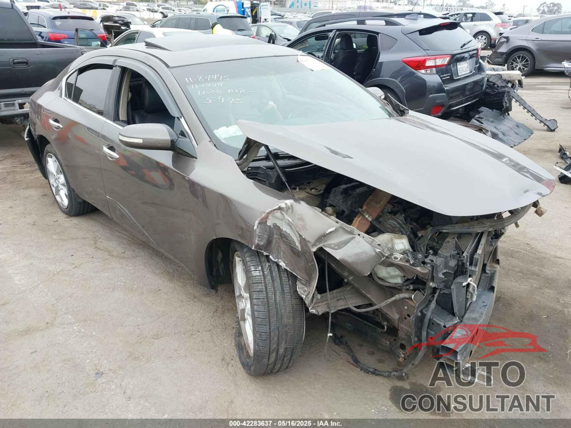 NISSAN MAXIMA 2012 - 1N4AA5AP5CC868708
