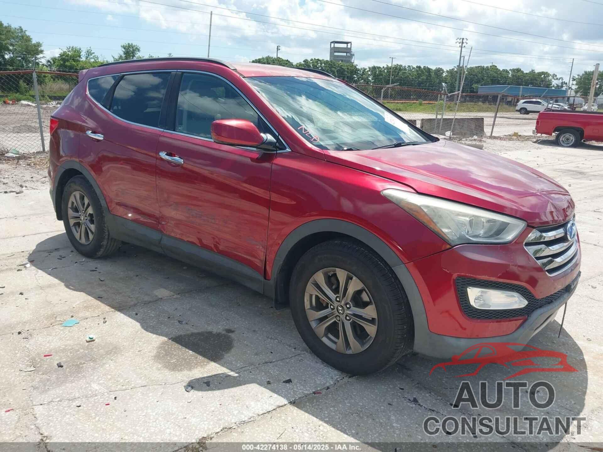HYUNDAI SANTA FE 2013 - 5XYZU3LB2DG122983