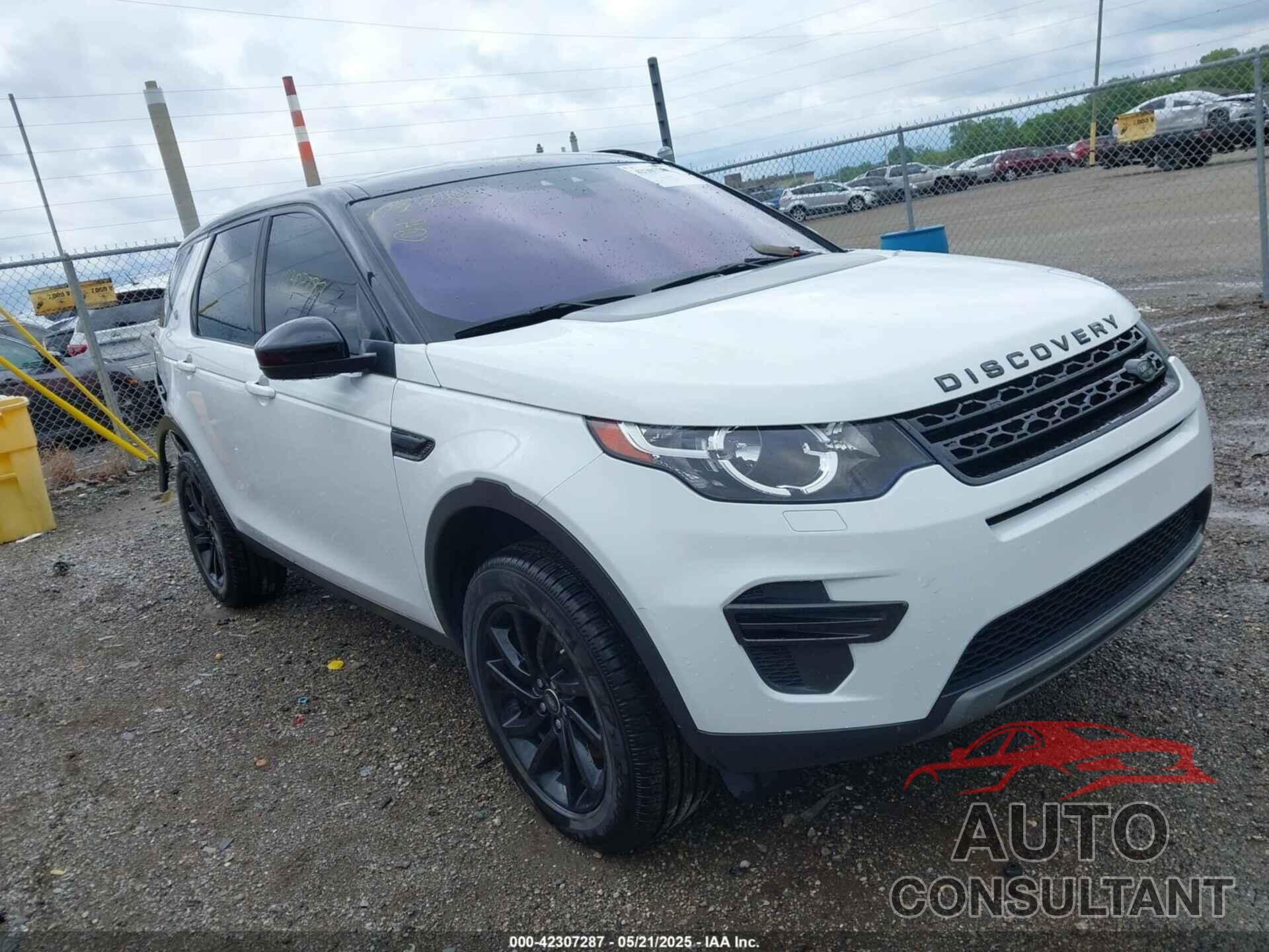 LAND ROVER DISCOVERY SPORT 2019 - SALCP2FX0KH786887