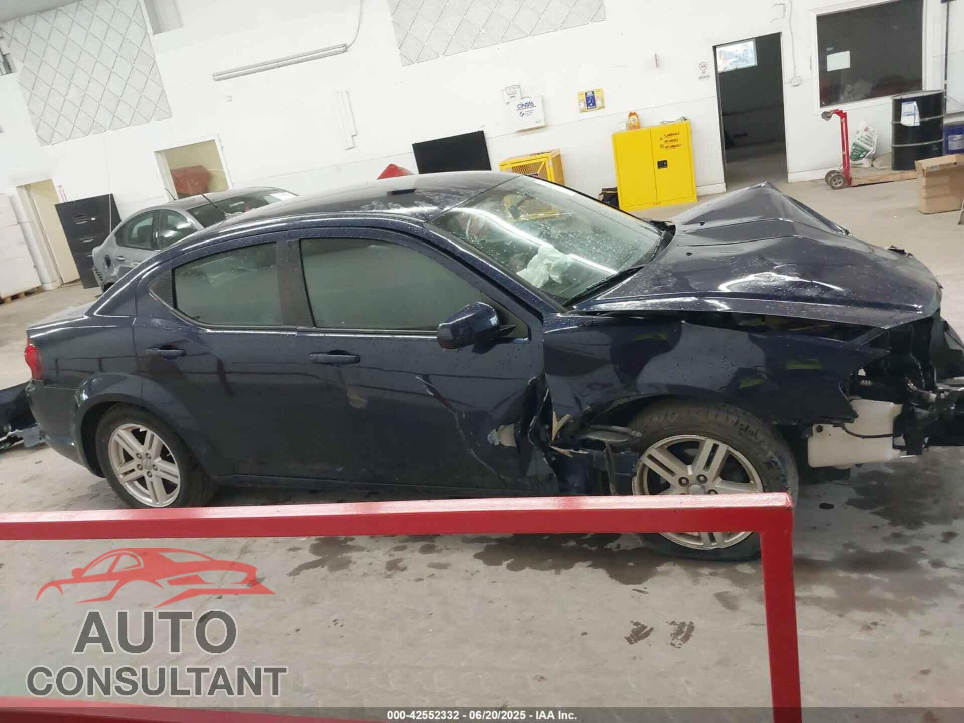 DODGE AVENGER 2013 - 1C3CDZCB9DN636707