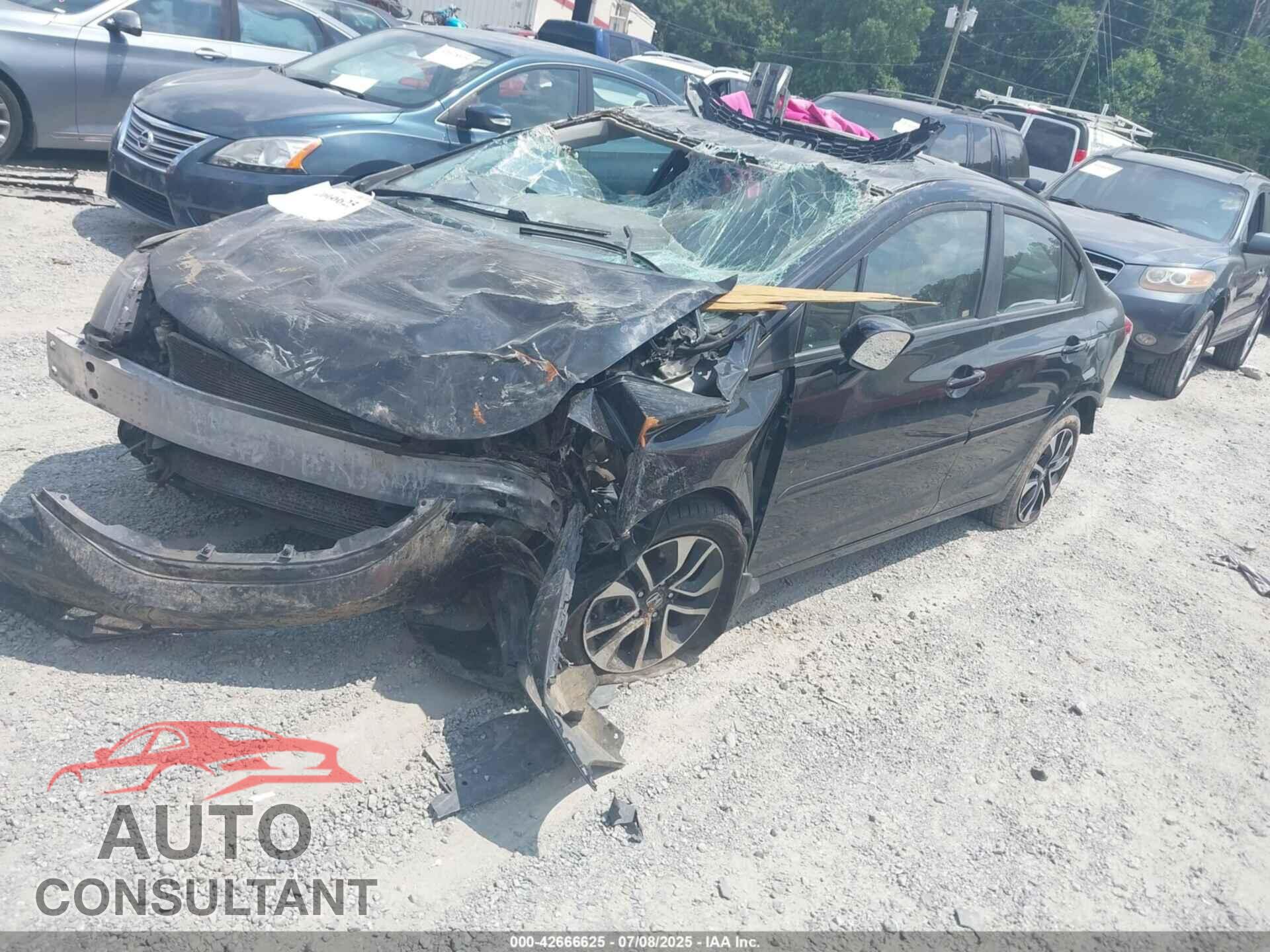 HONDA CIVIC 2015 - 19XFB2F85FE105694