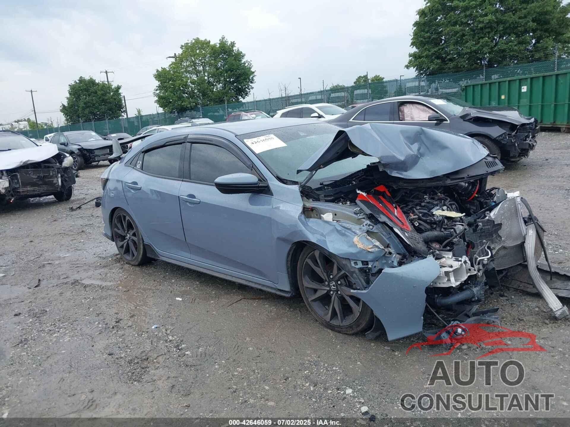 HONDA CIVIC 2019 - SHHFK7G48KU215814