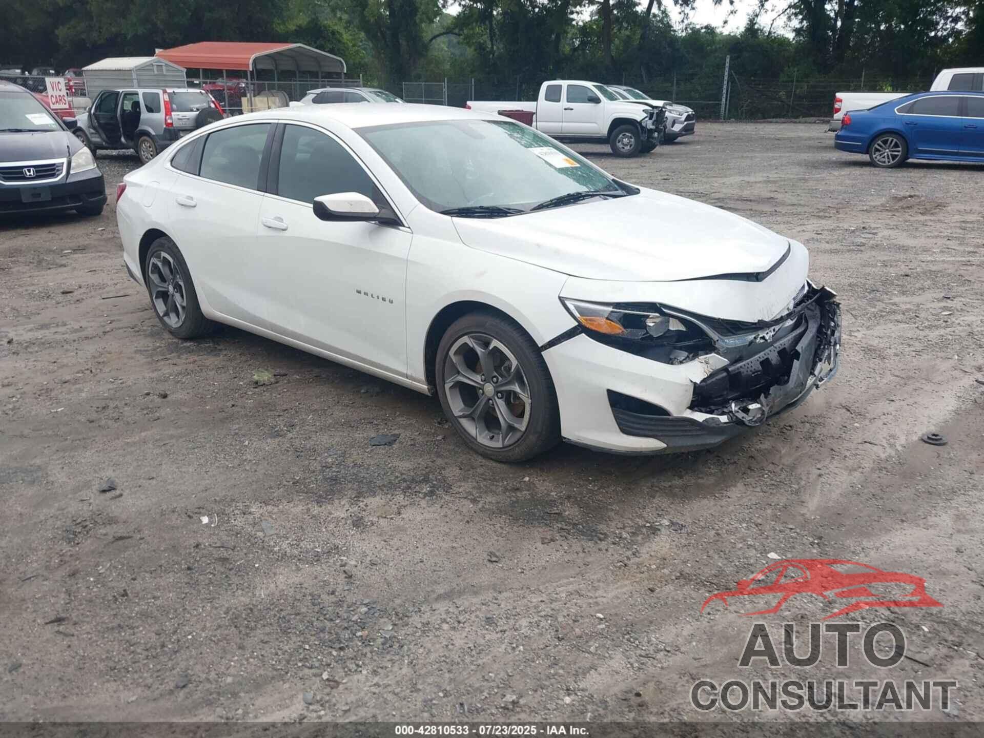 CHEVROLET MALIBU 2020 - 1G1ZD5ST5LF123061