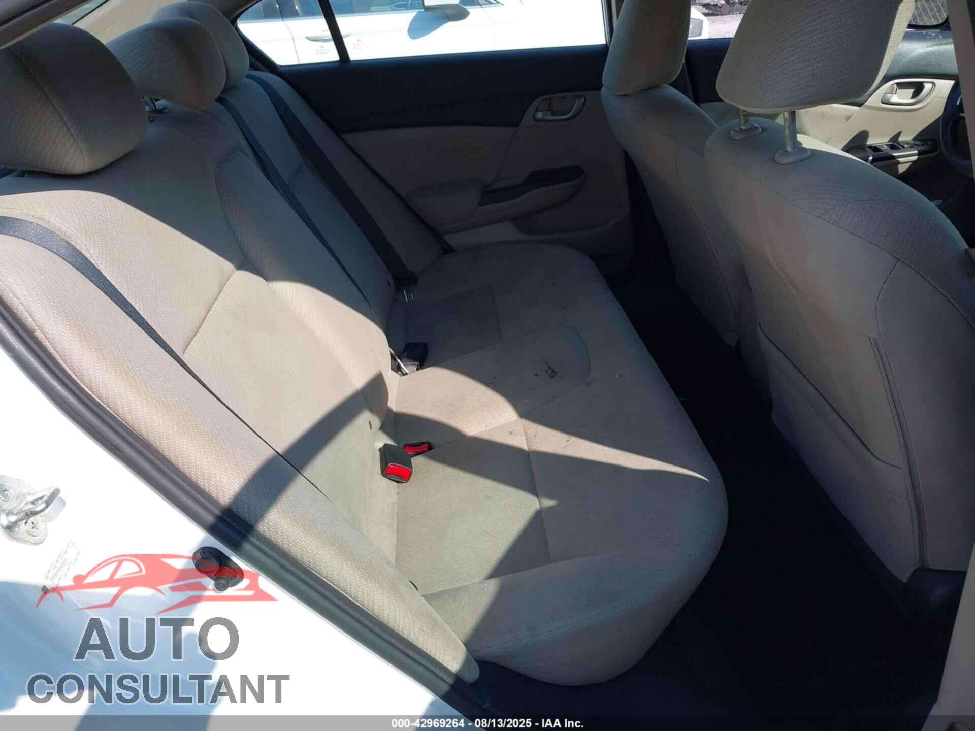 HONDA CIVIC 2013 - 2HGFB2F52DH553321