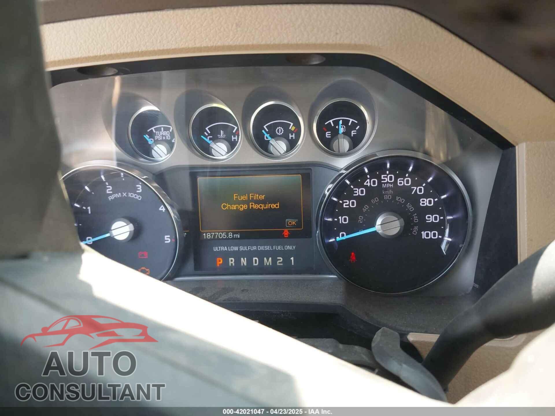 FORD F-250 2011 - 1FT7W2BT5BEB35030