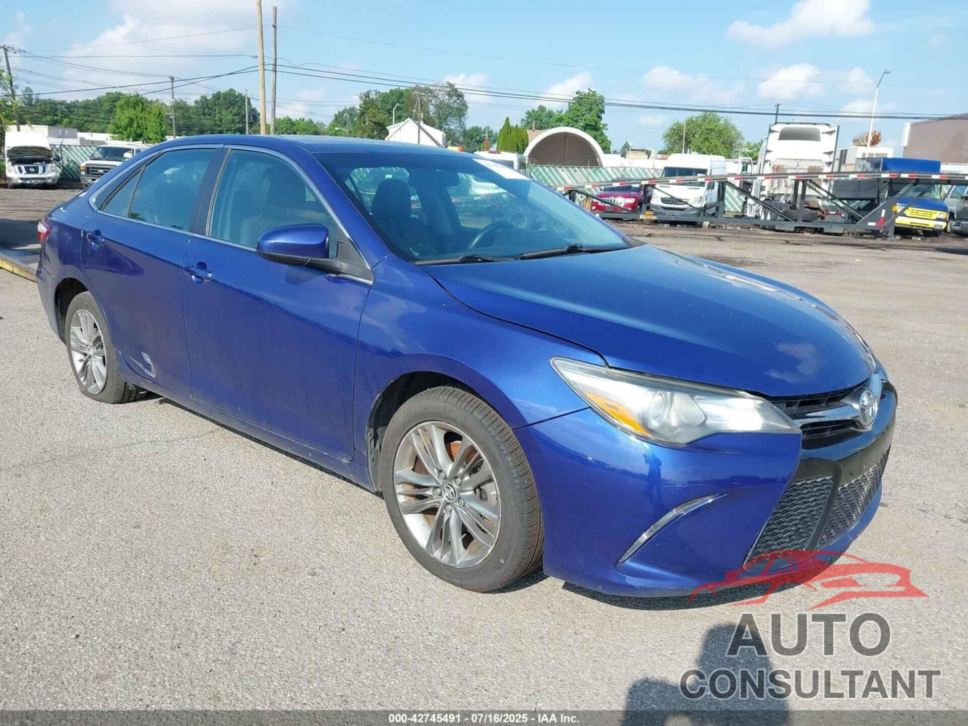TOYOTA CAMRY 2016 - 4T1BF1FK0GU601347