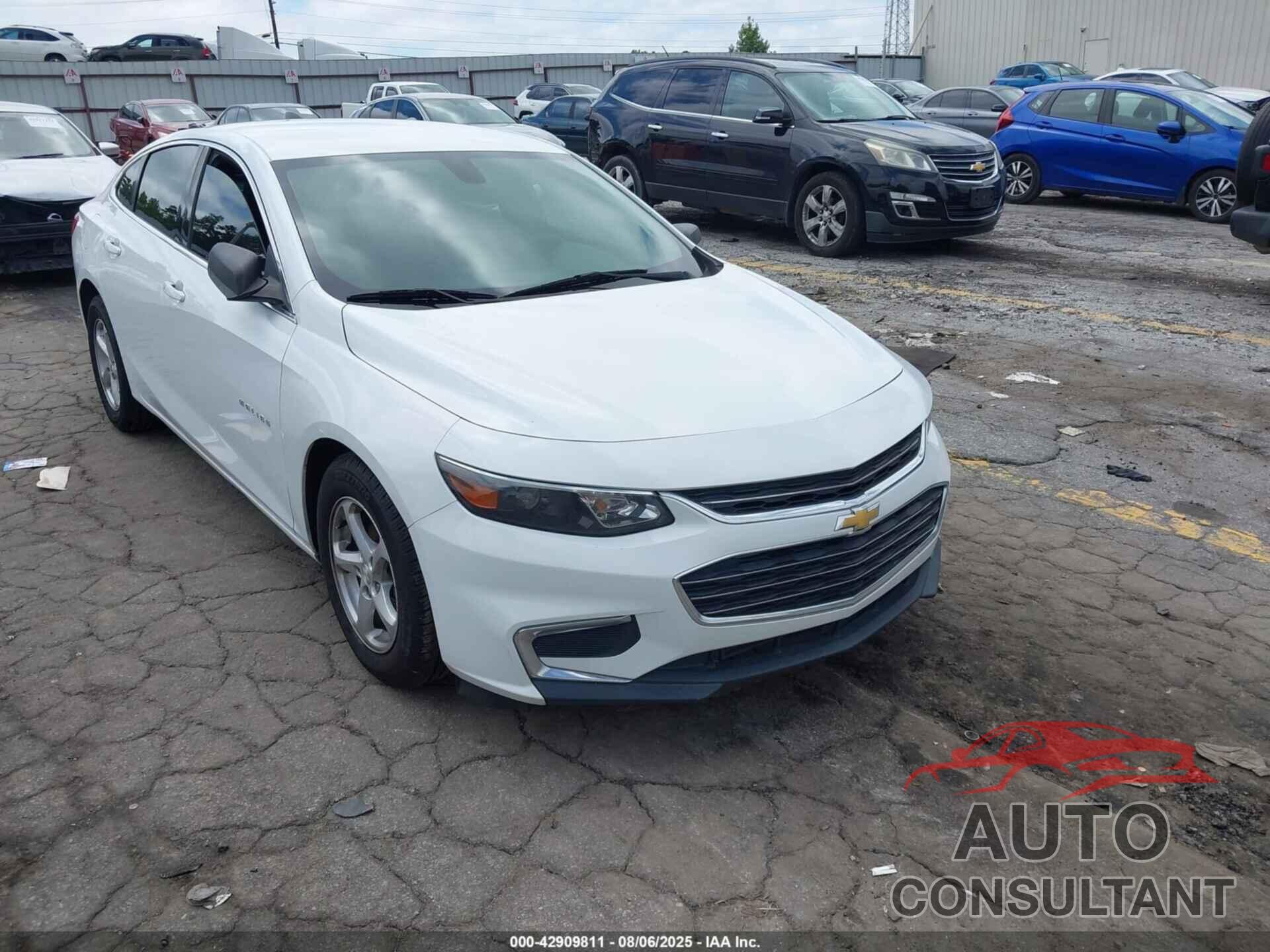 CHEVROLET MALIBU 2016 - 1G1ZB5ST3GF338577