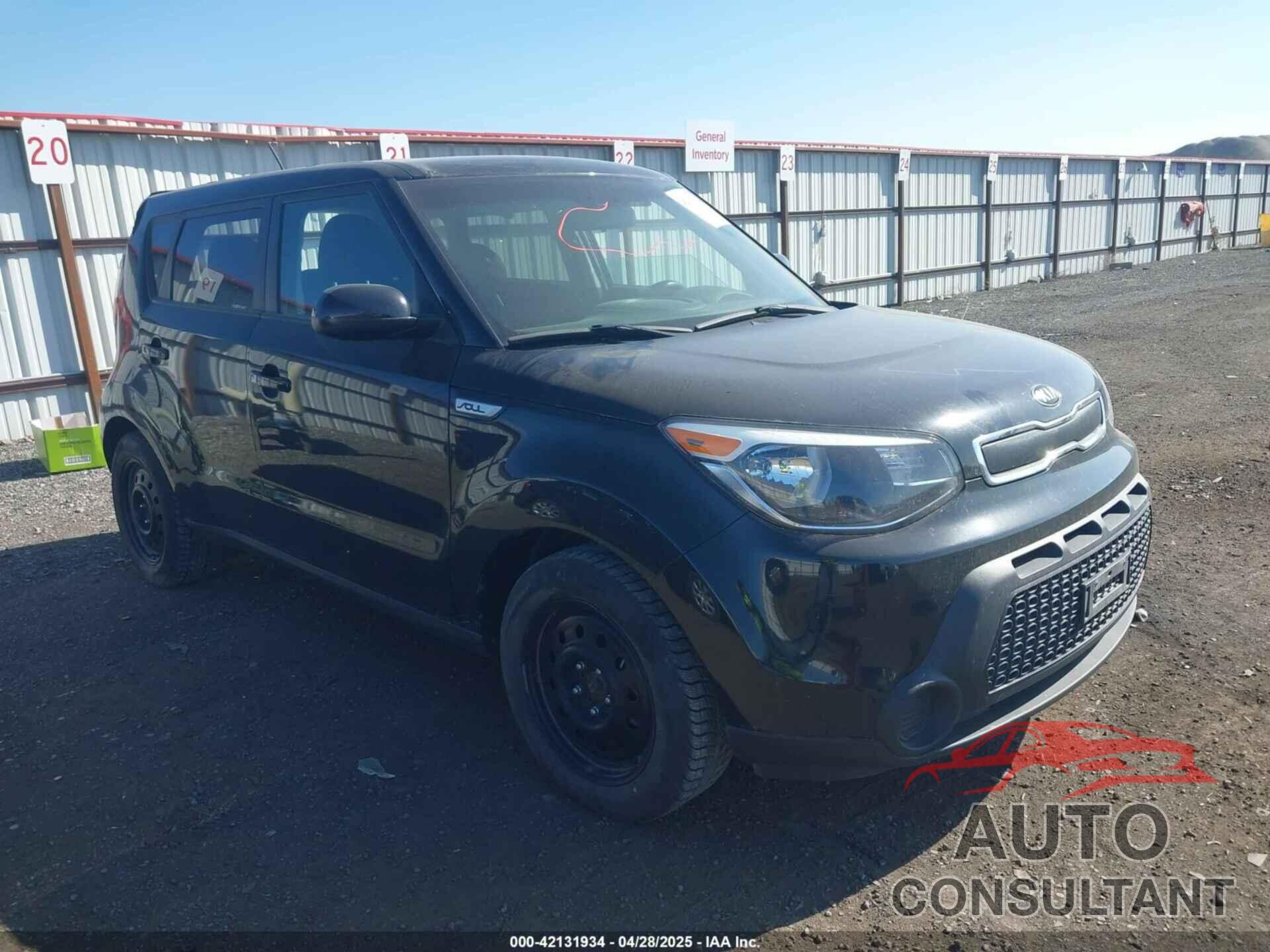 KIA SOUL 2016 - KNDJN2A2XG7358144