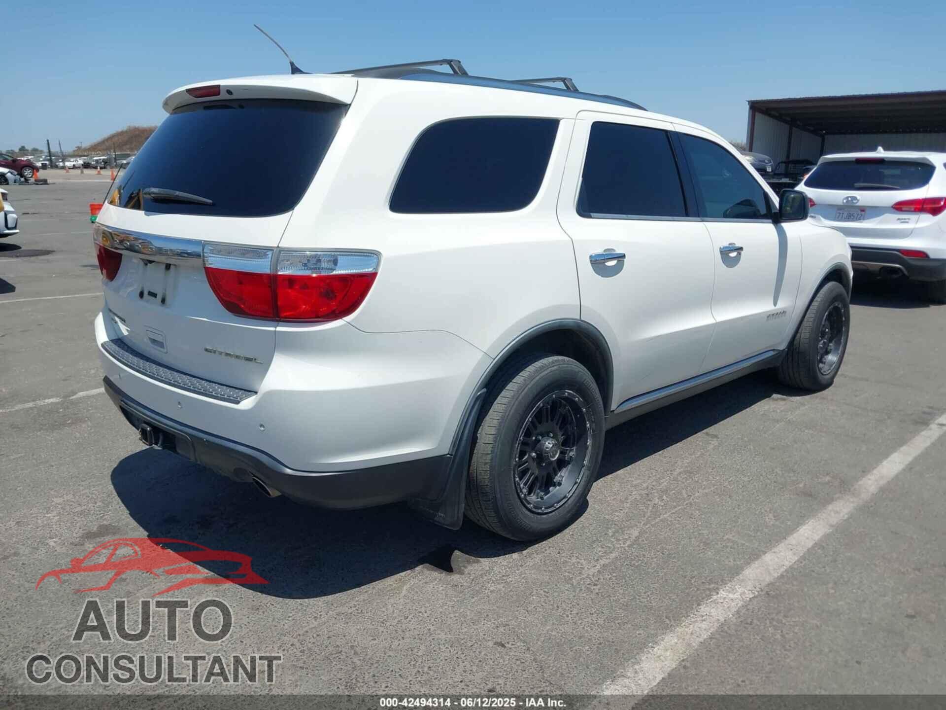 DODGE DURANGO 2012 - 1C4SDJET6CC197927