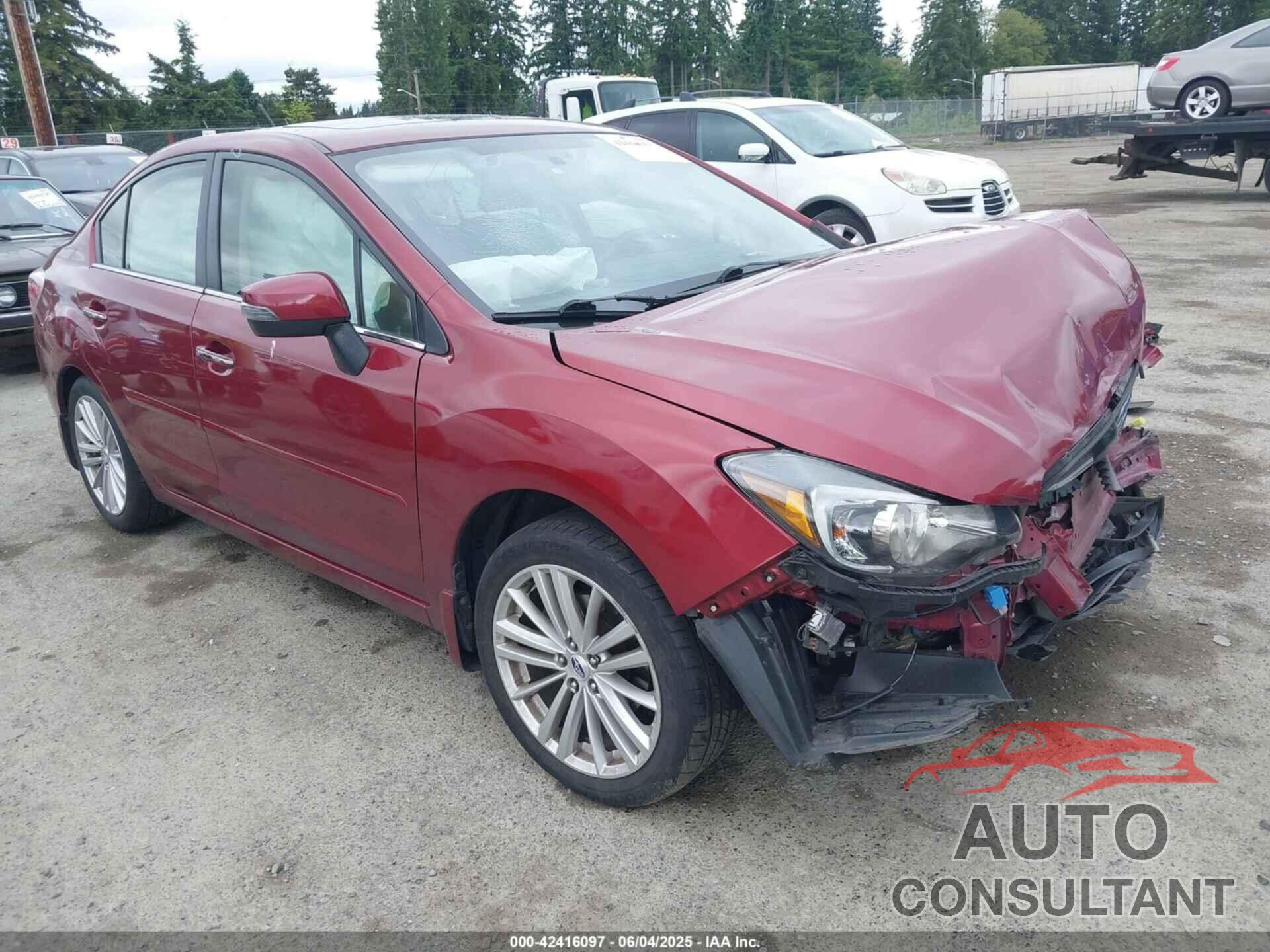 SUBARU IMPREZA 2015 - JF1GJAS60FH020848