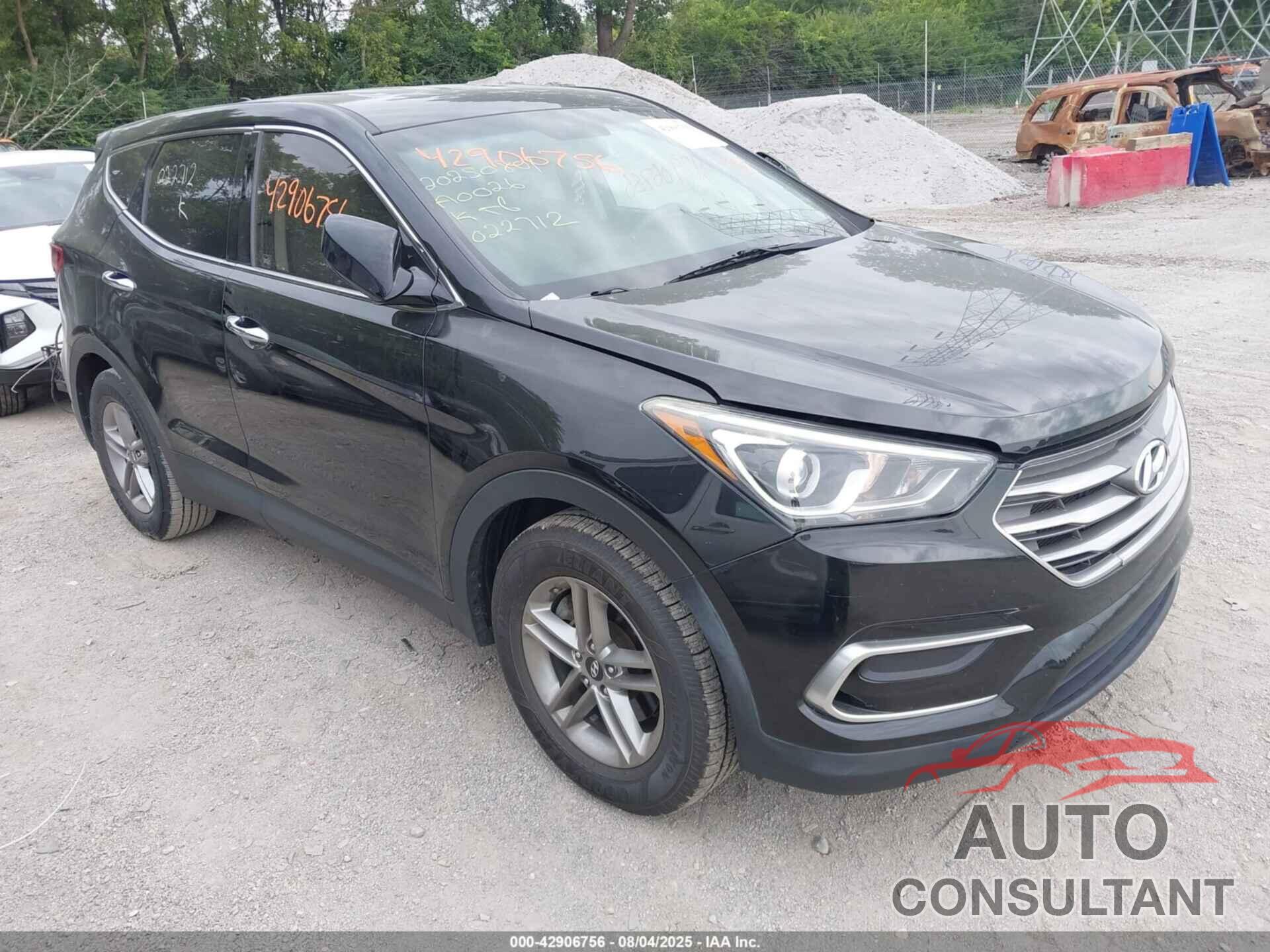 HYUNDAI SANTA FE SPORT 2017 - 5NMZT3LBXHH022712