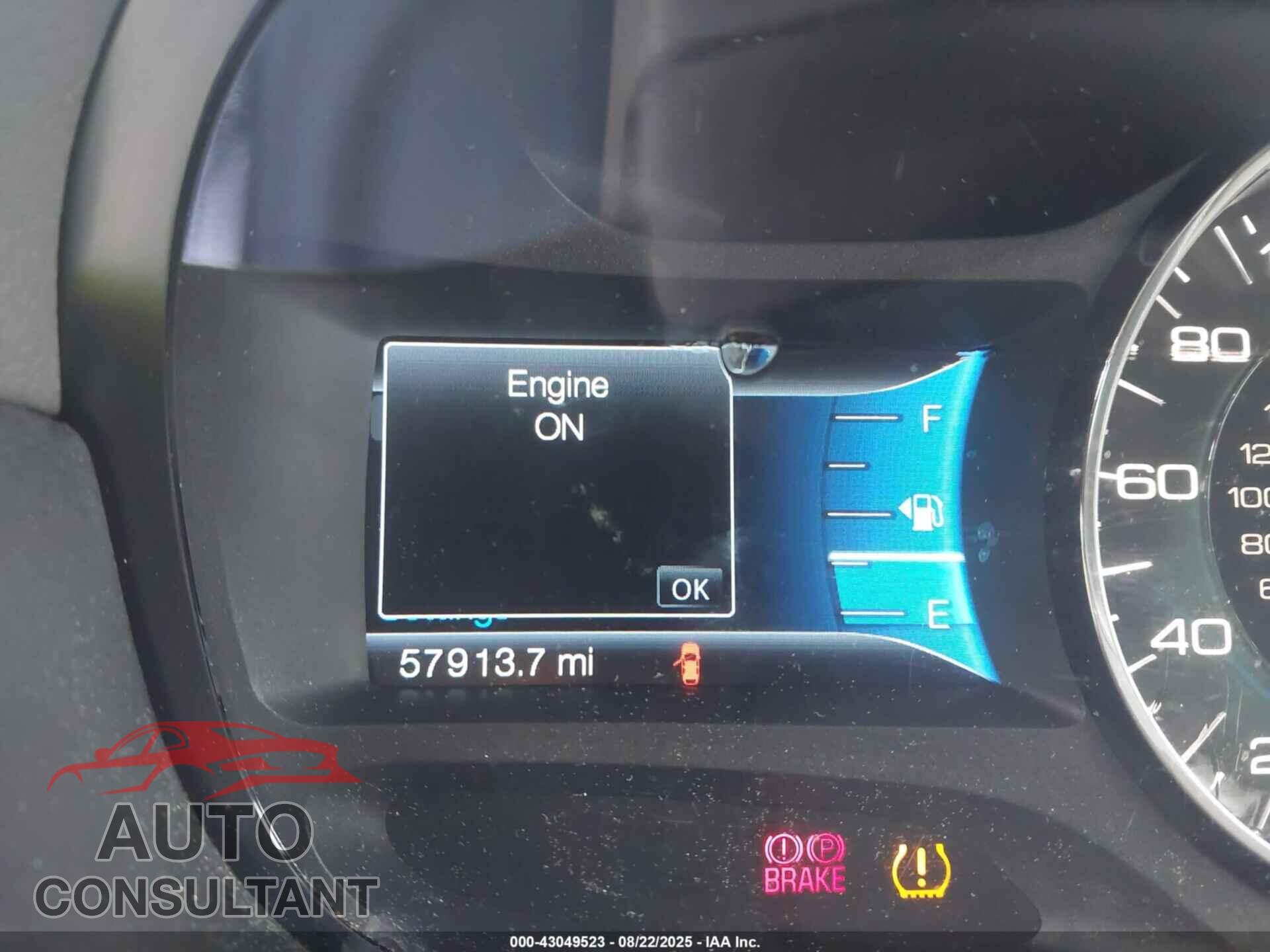 FORD EDGE 2014 - 2FMDK3KC8EBB52193
