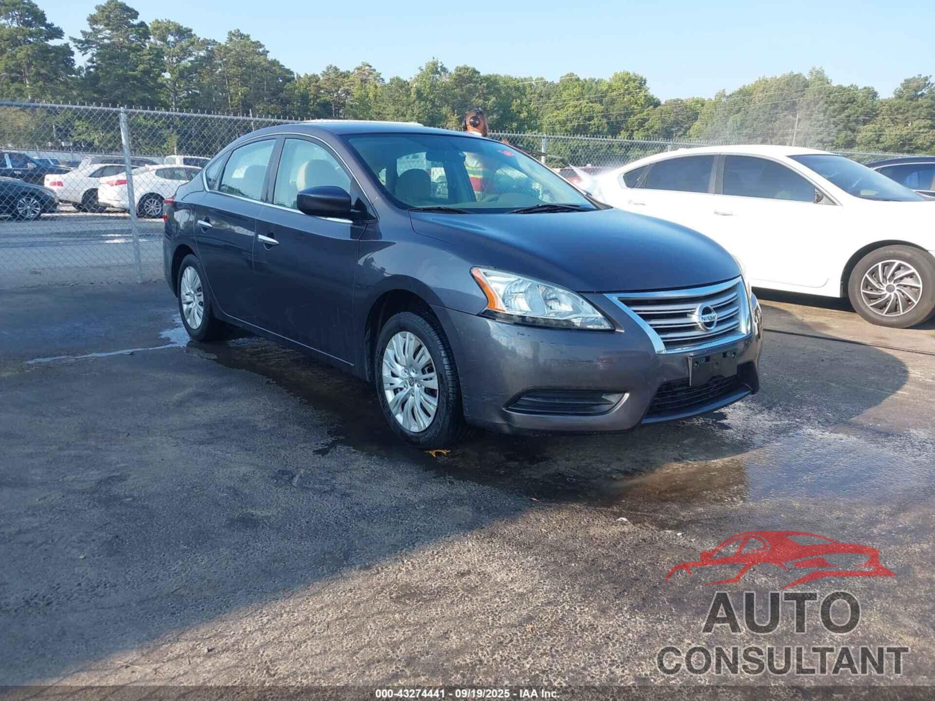 NISSAN SENTRA 2013 - 3N1AB7AP5DL746684