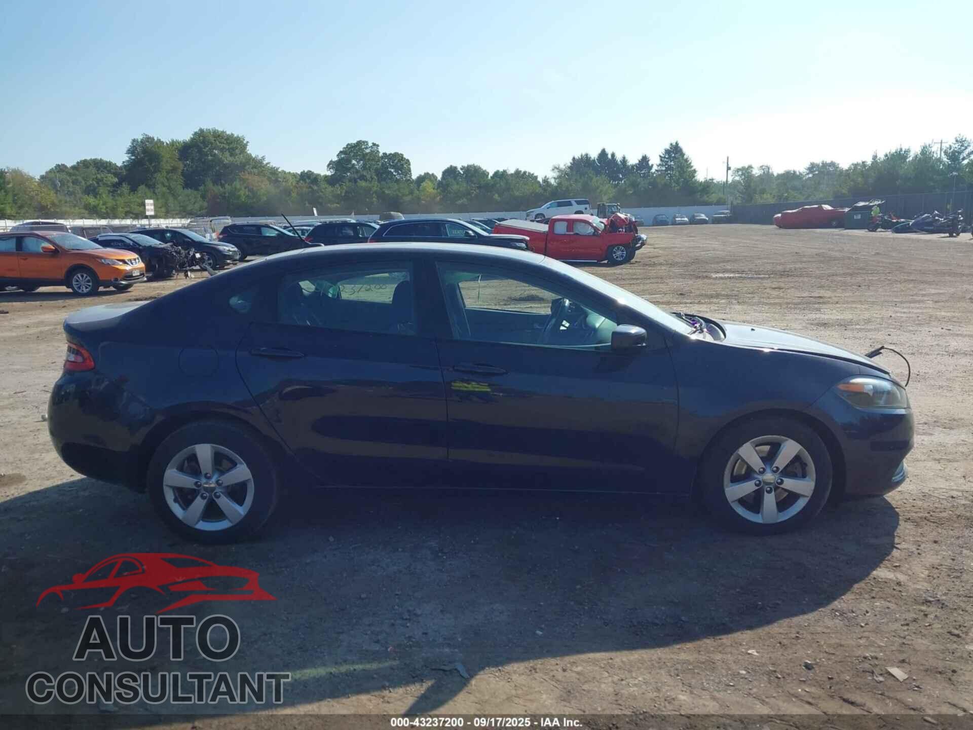 DODGE DART 2015 - 1C3CDFBB8FD174648