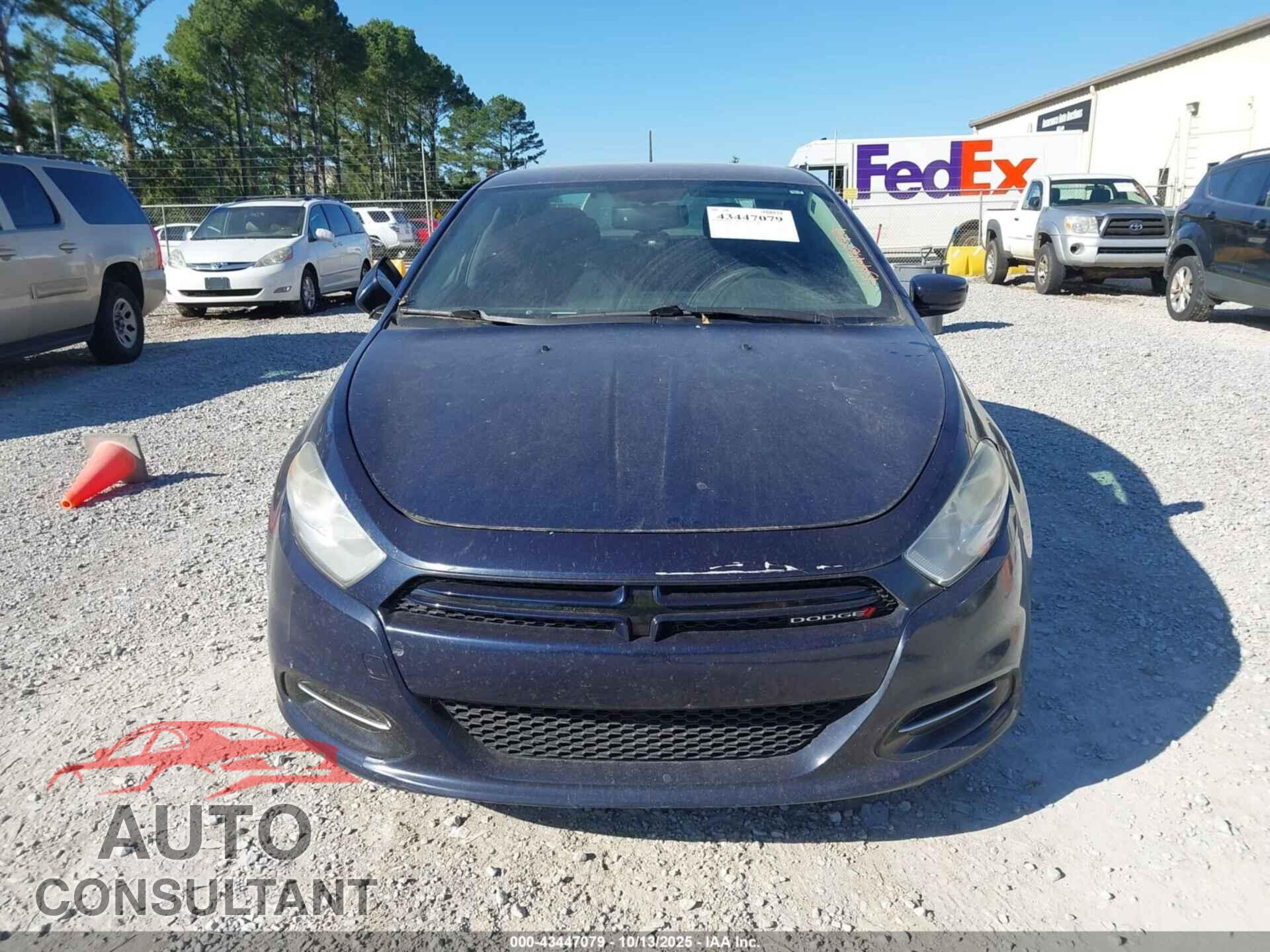 DODGE DART 2013 - 1C3CDFAA4DD197835