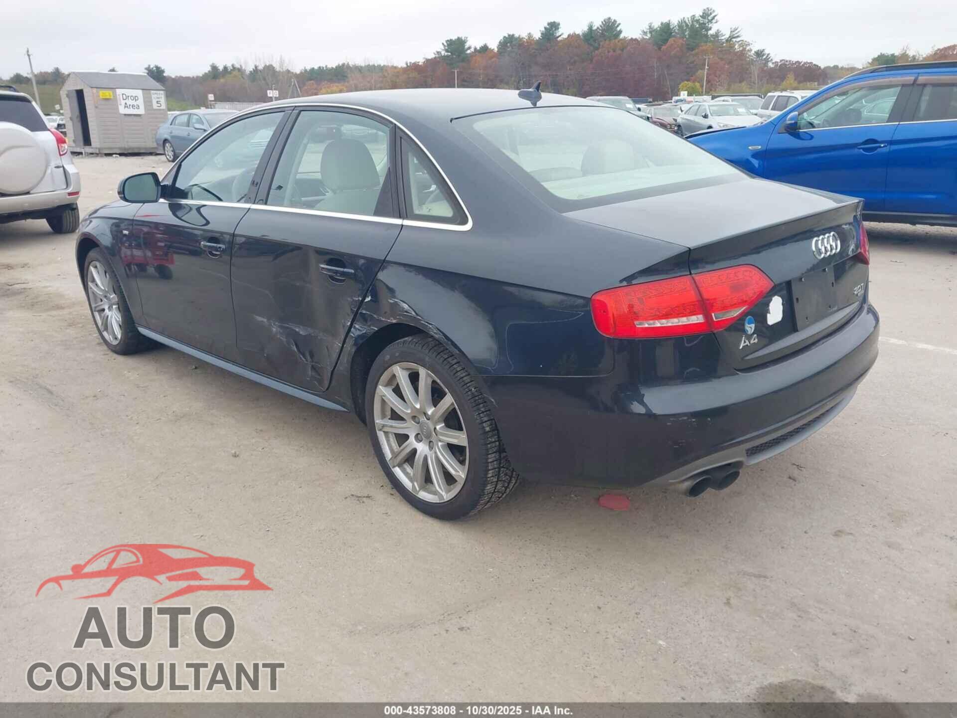 AUDI A4 2012 - WAUFFAFL3CA113176