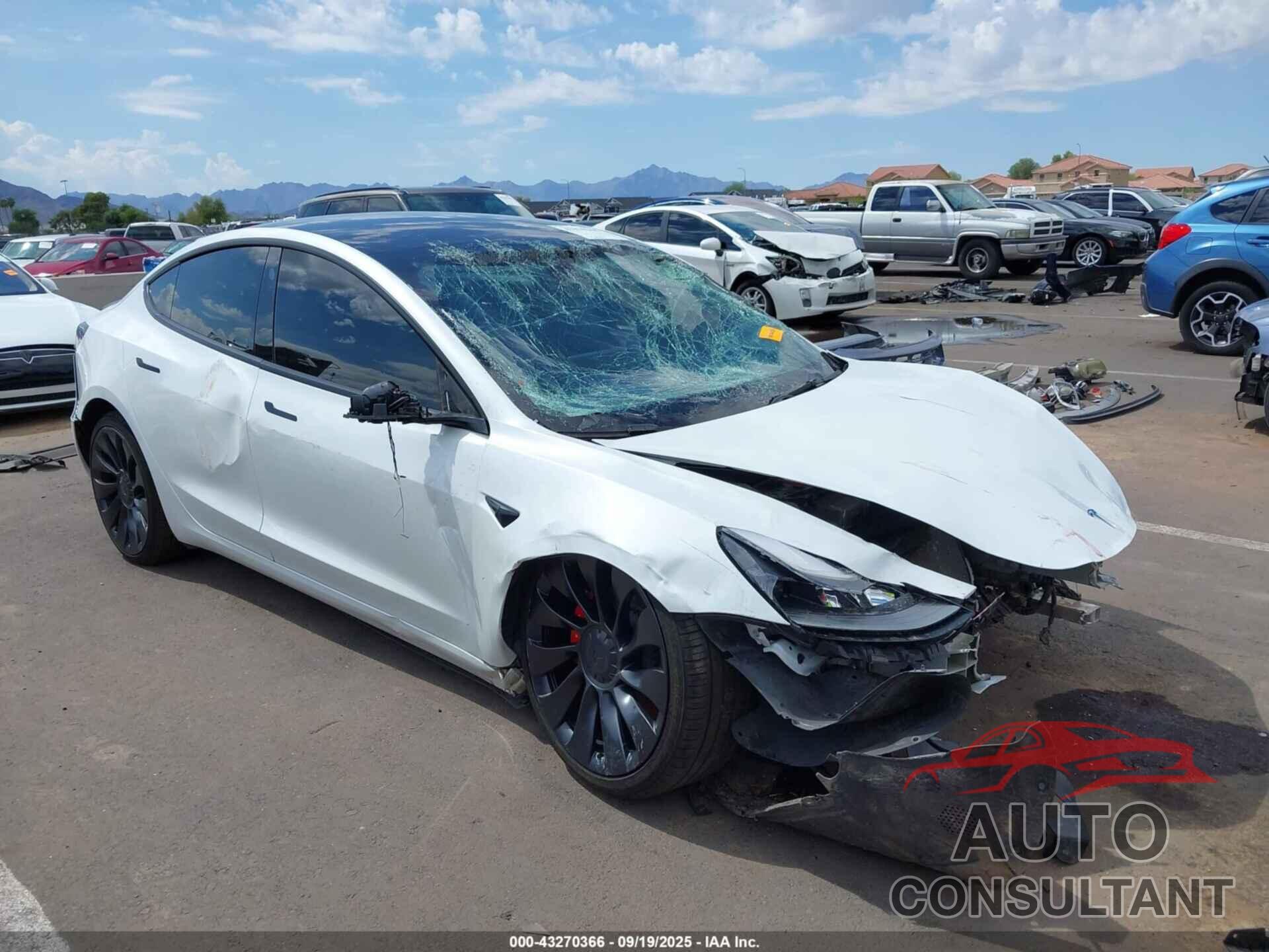 TESLA MODEL 3 2022 - 5YJ3E1EC4NF349159