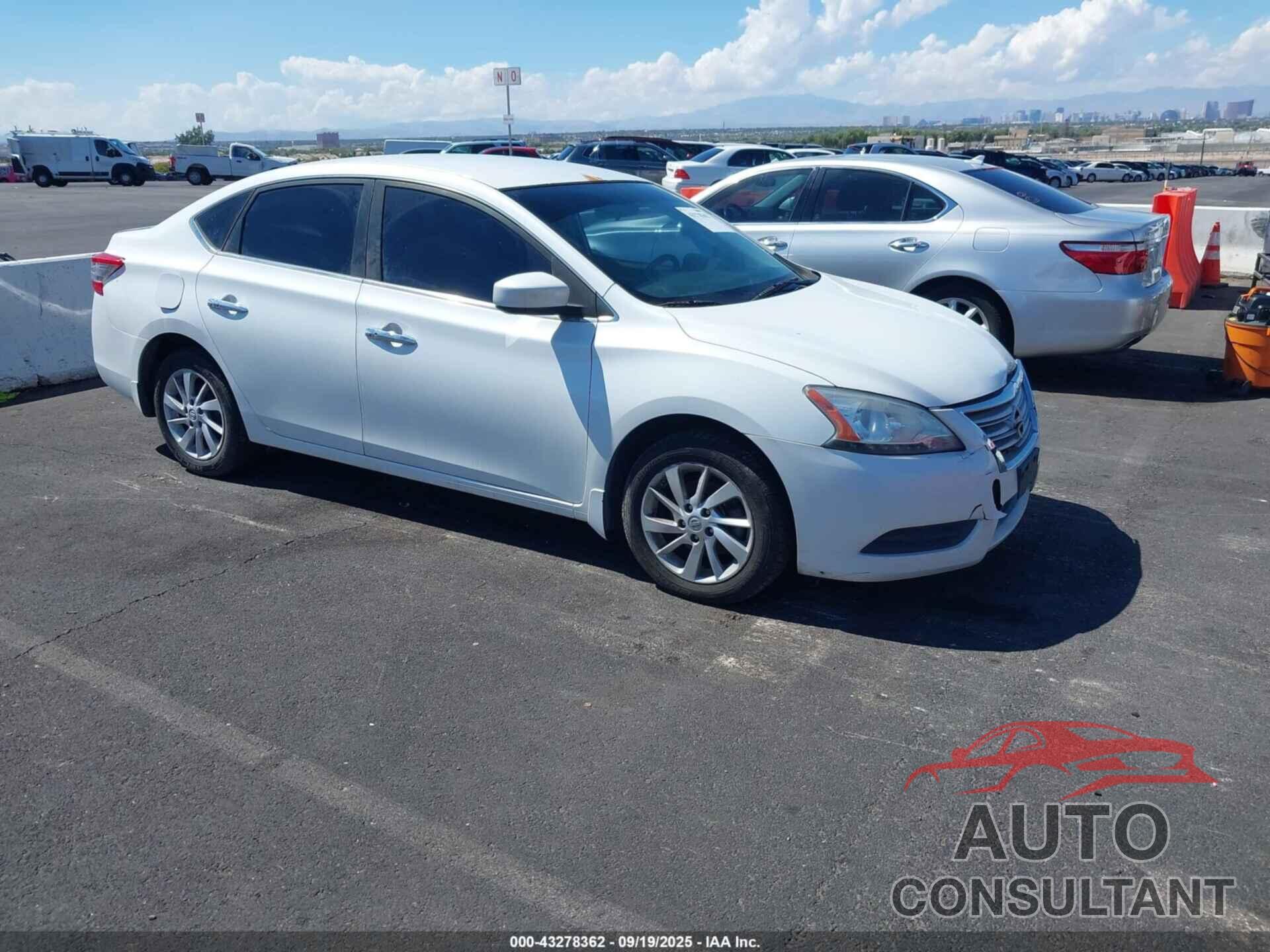 NISSAN SENTRA 2015 - 3N1AB7AP3FY324404
