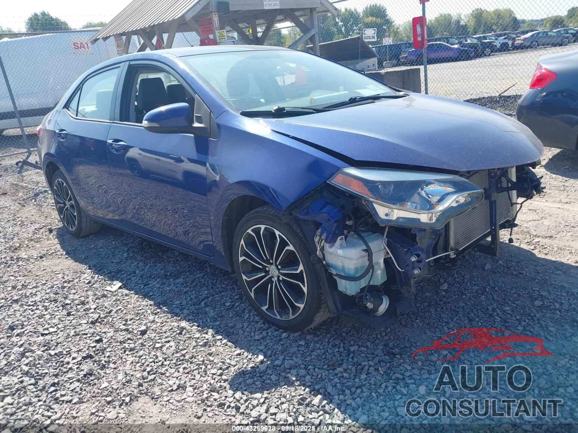 TOYOTA COROLLA 2016 - 2T1BURHE7GC545260