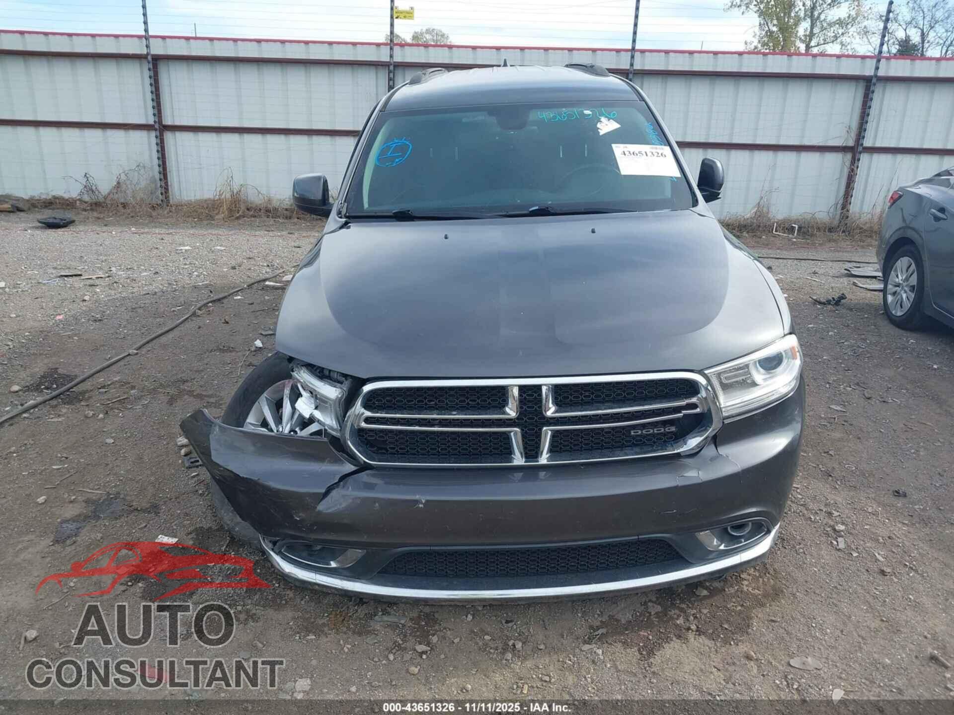 DODGE DURANGO 2017 - 1C4RDHAG3HC724748