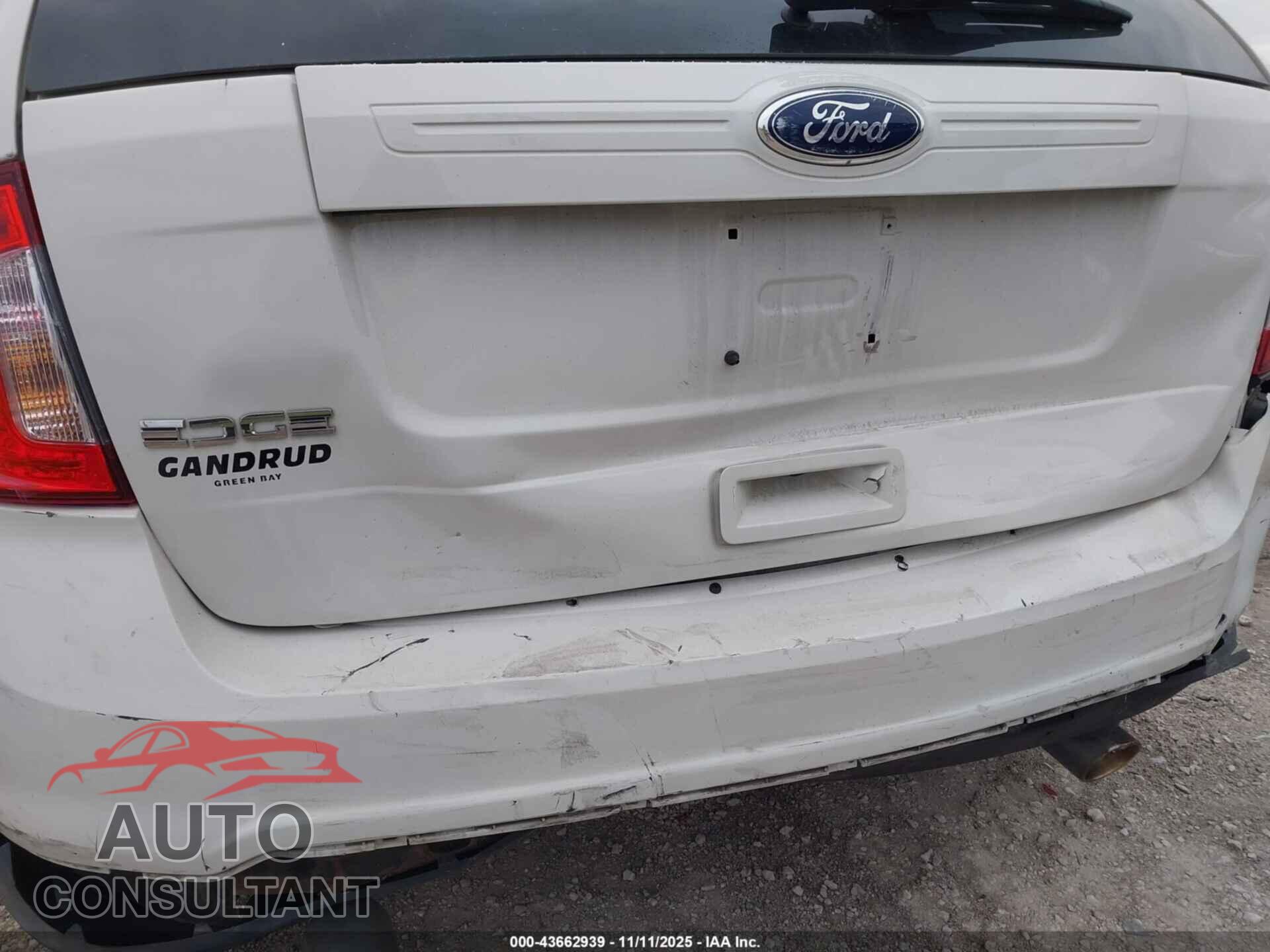 FORD EDGE 2013 - 2FMDK3GC0DBB01181